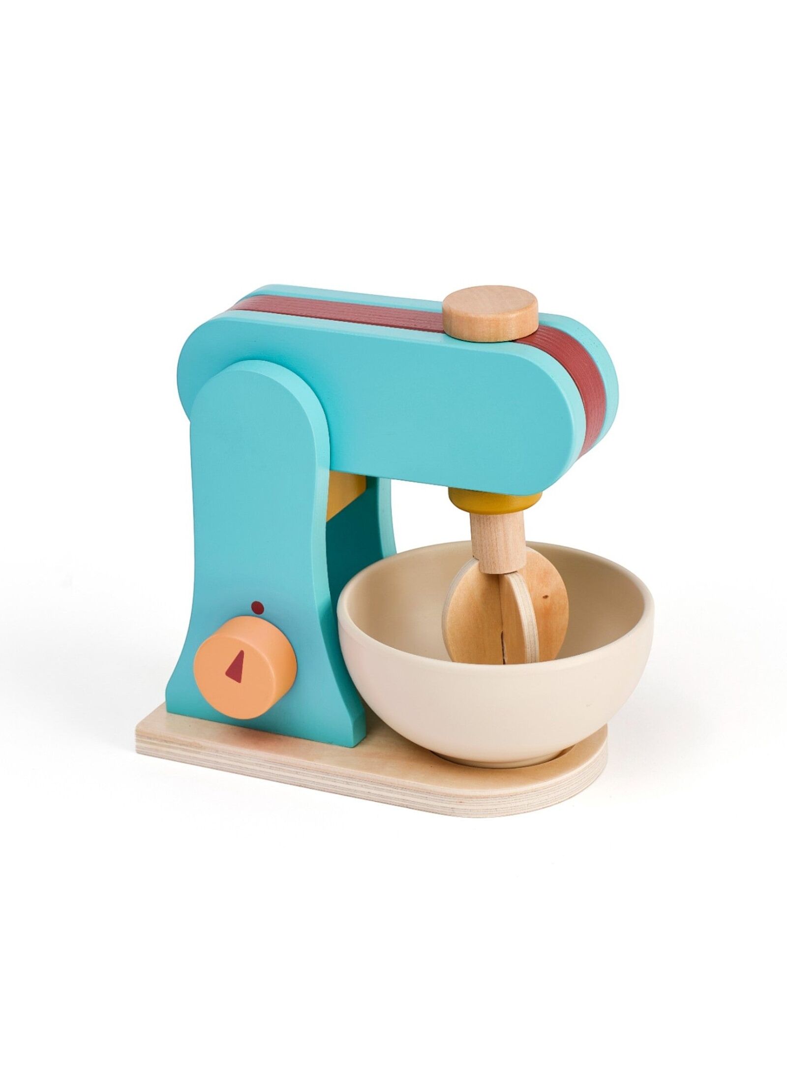 WOODEN MIXER KID'S HUB BLUE