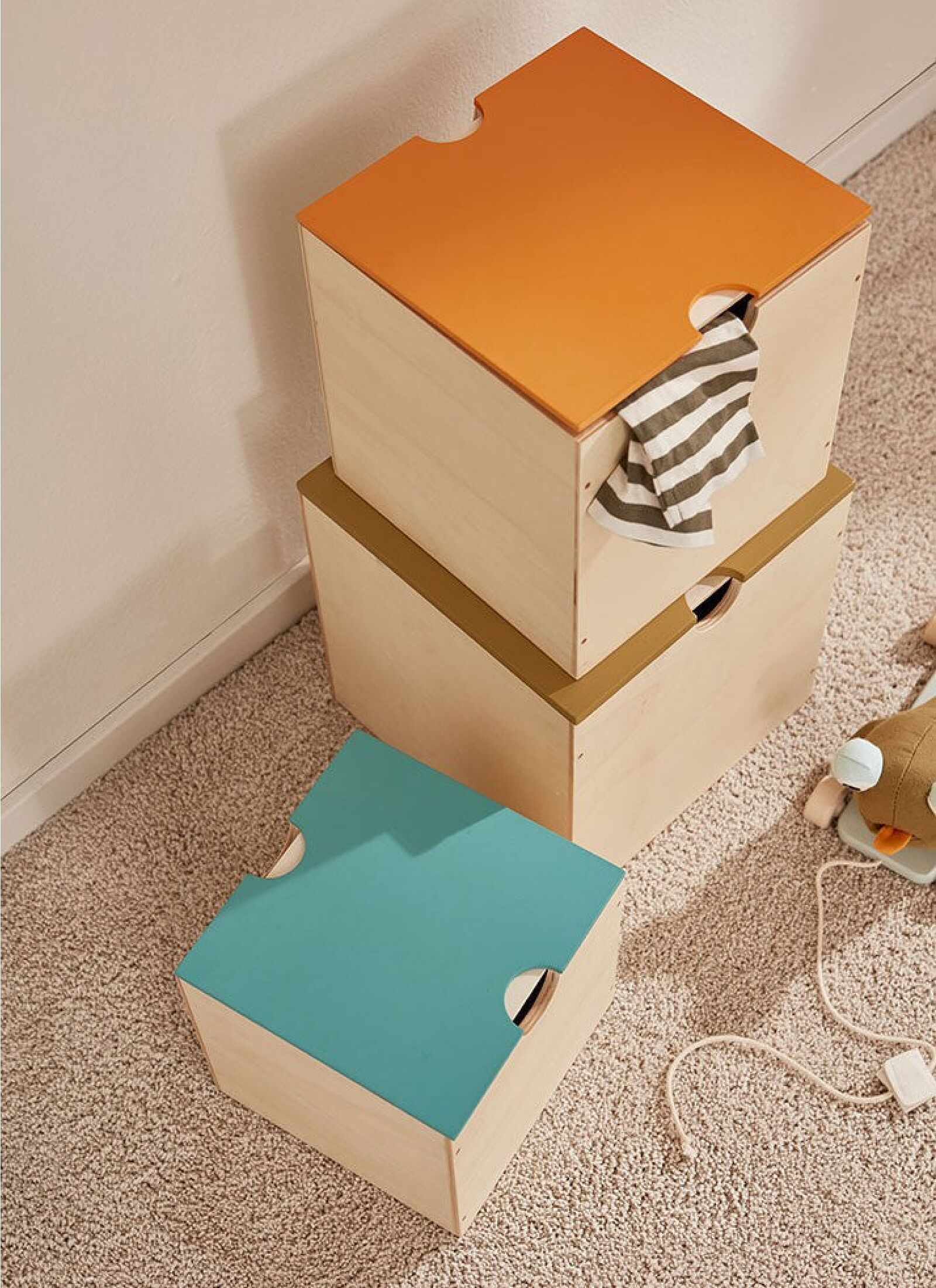 WOODEN STORAGE BOX-TABLE GAME 3PCS