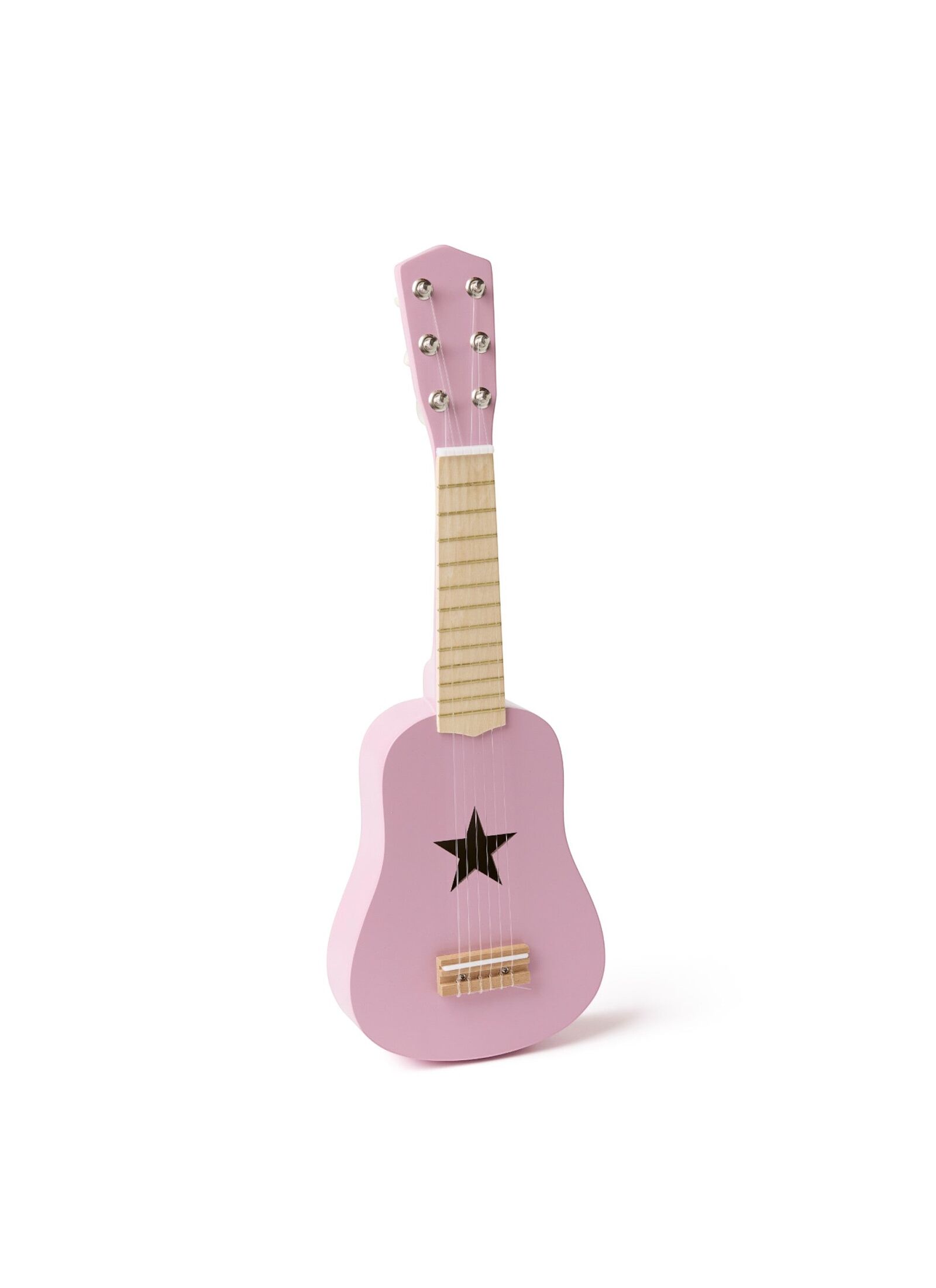 WOODEN GUITAR KID'S MUSIC PINK