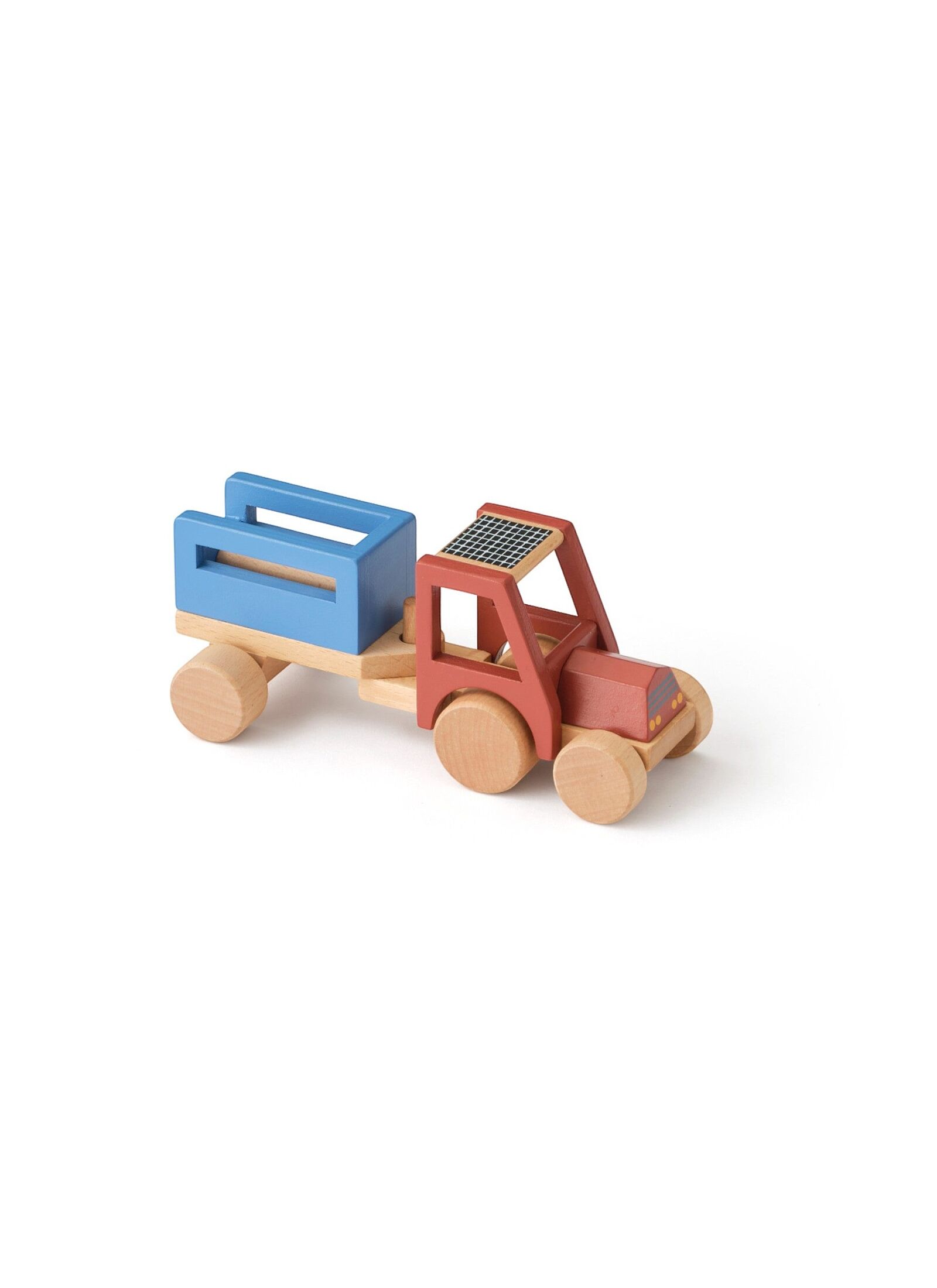 WOODEN AIDEN TRACTOR DETACHABLE TRAILER