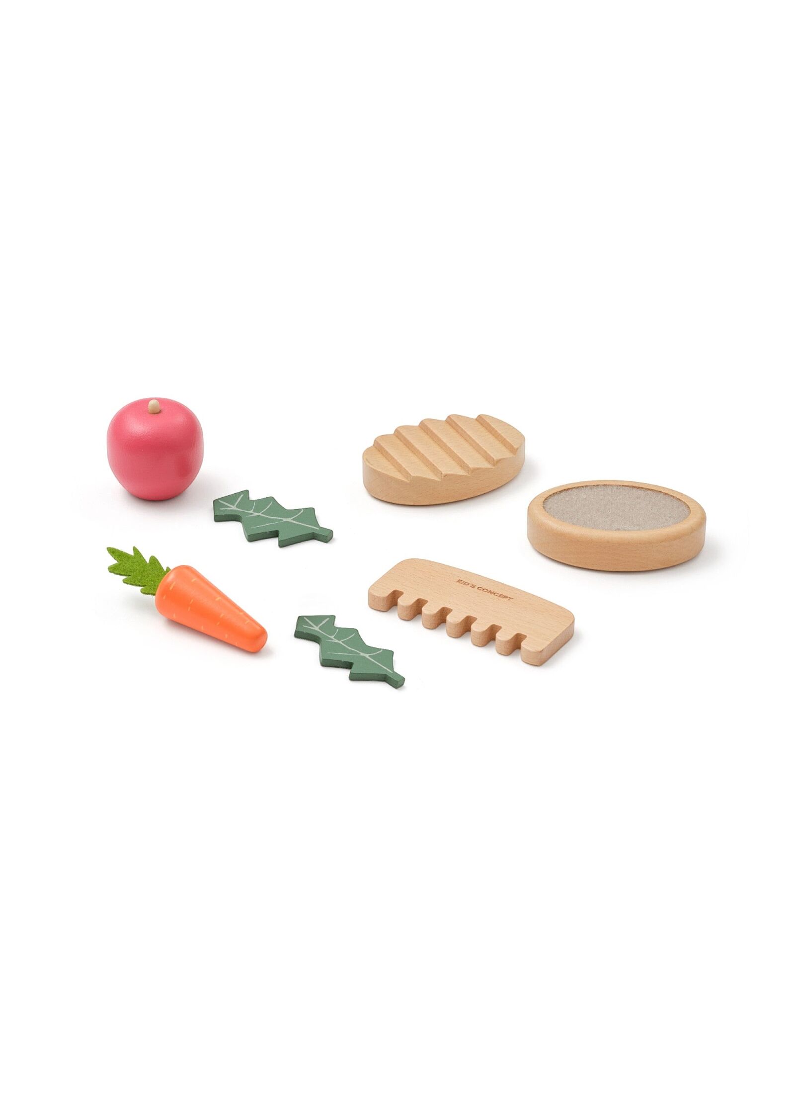 WOODEN HORSE CARE SET KID'S HUB