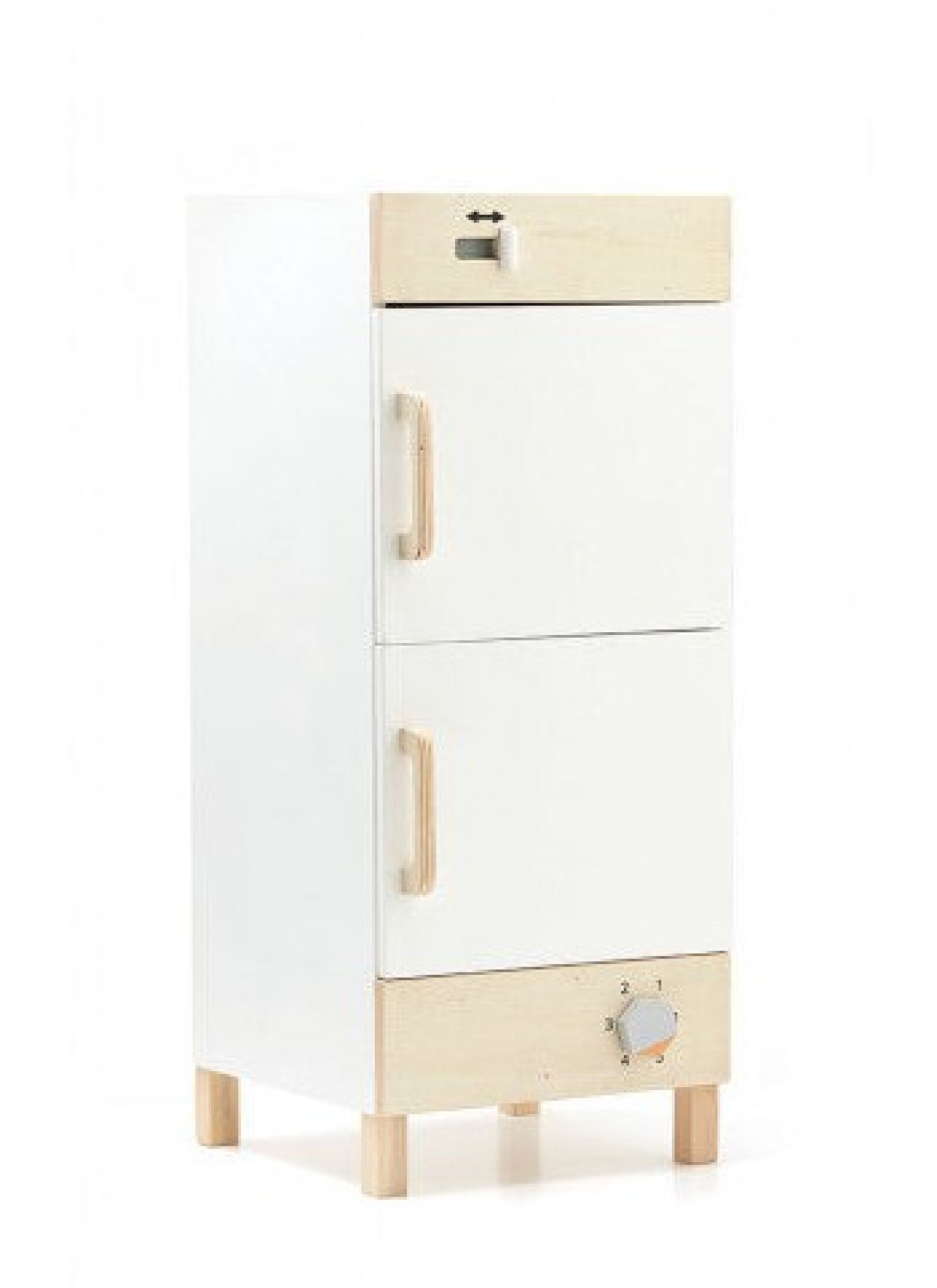 WOODEN FRIDGE &AMP; FREEZER