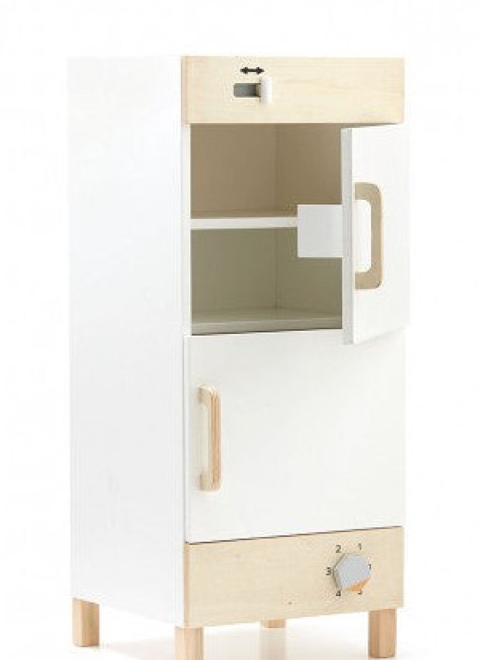 WOODEN FRIDGE &AMP; FREEZER