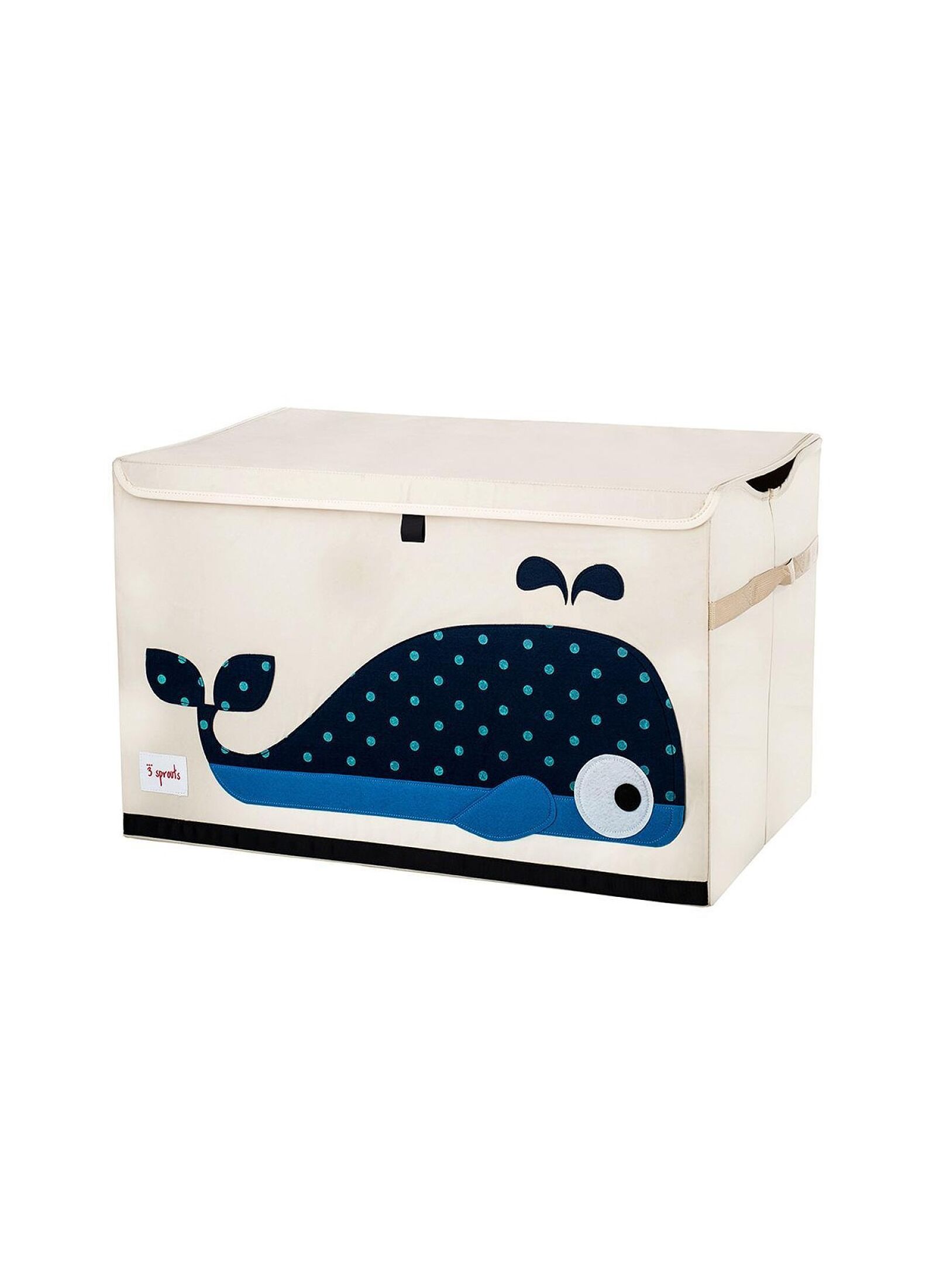 STRORAGE BOX WITH LID WHALE