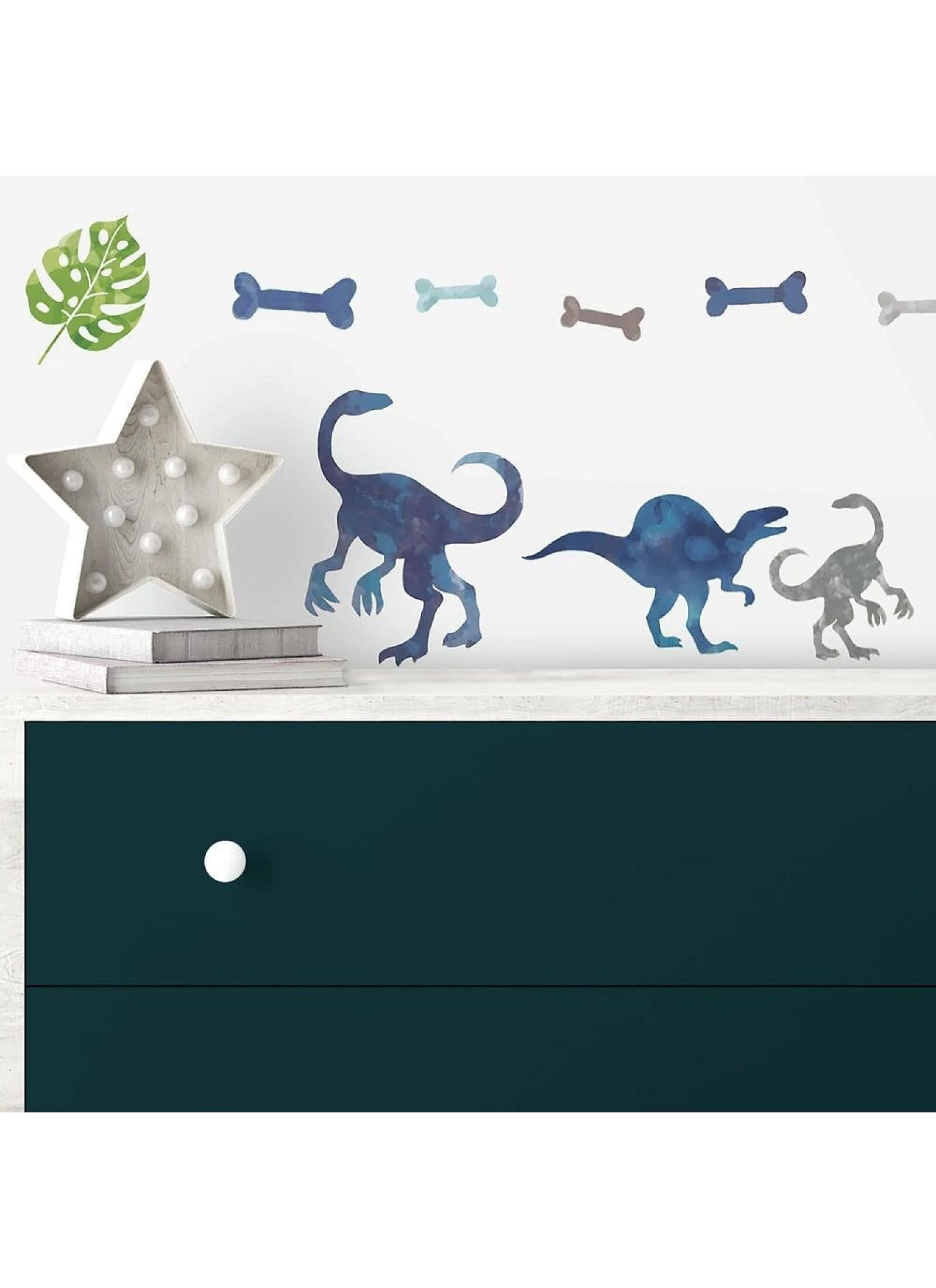 WALL STICKERS WATERCOLOR DINOSAUR