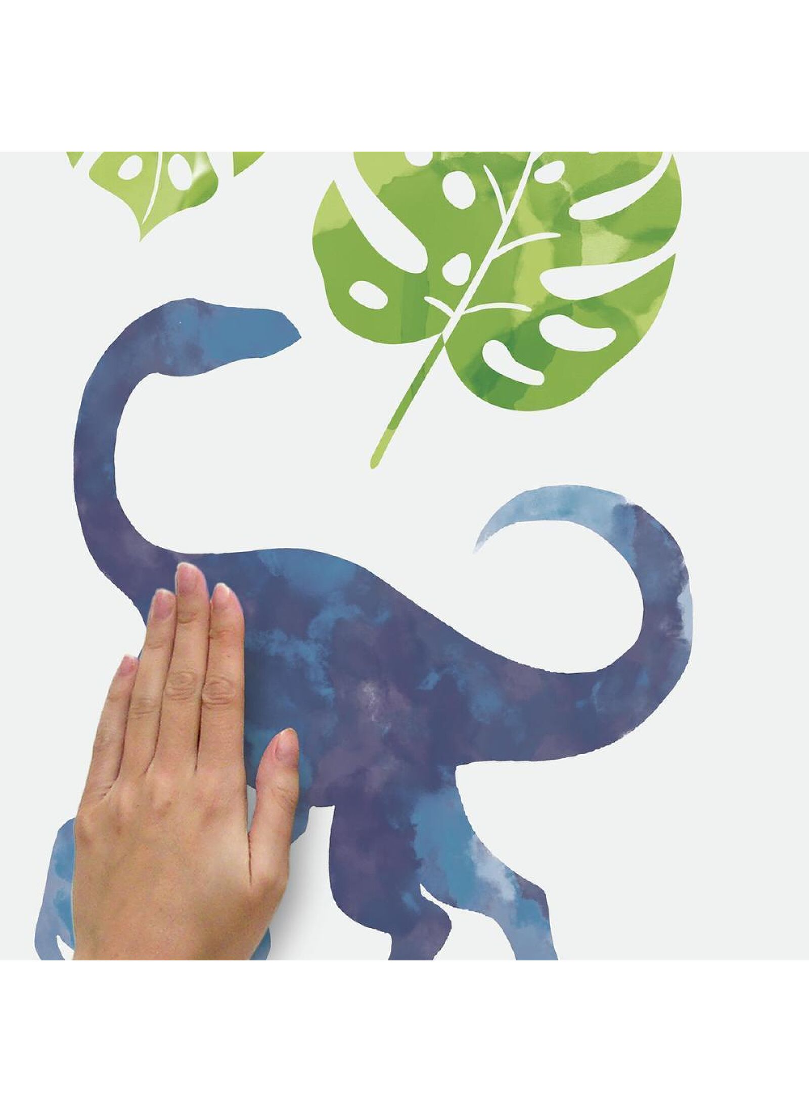 WALL STICKERS WATERCOLOR DINOSAUR