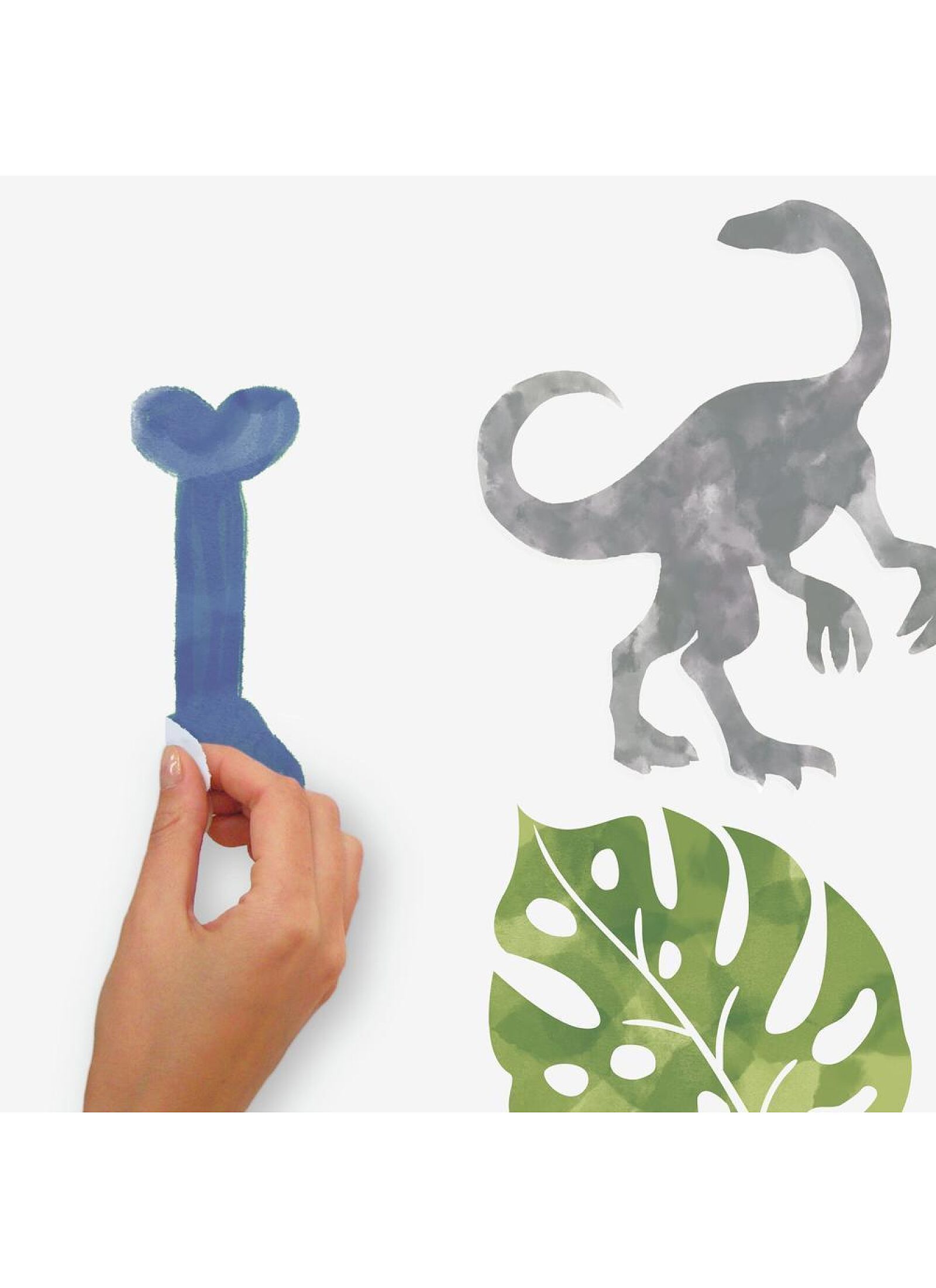 WALL STICKERS WATERCOLOR DINOSAUR