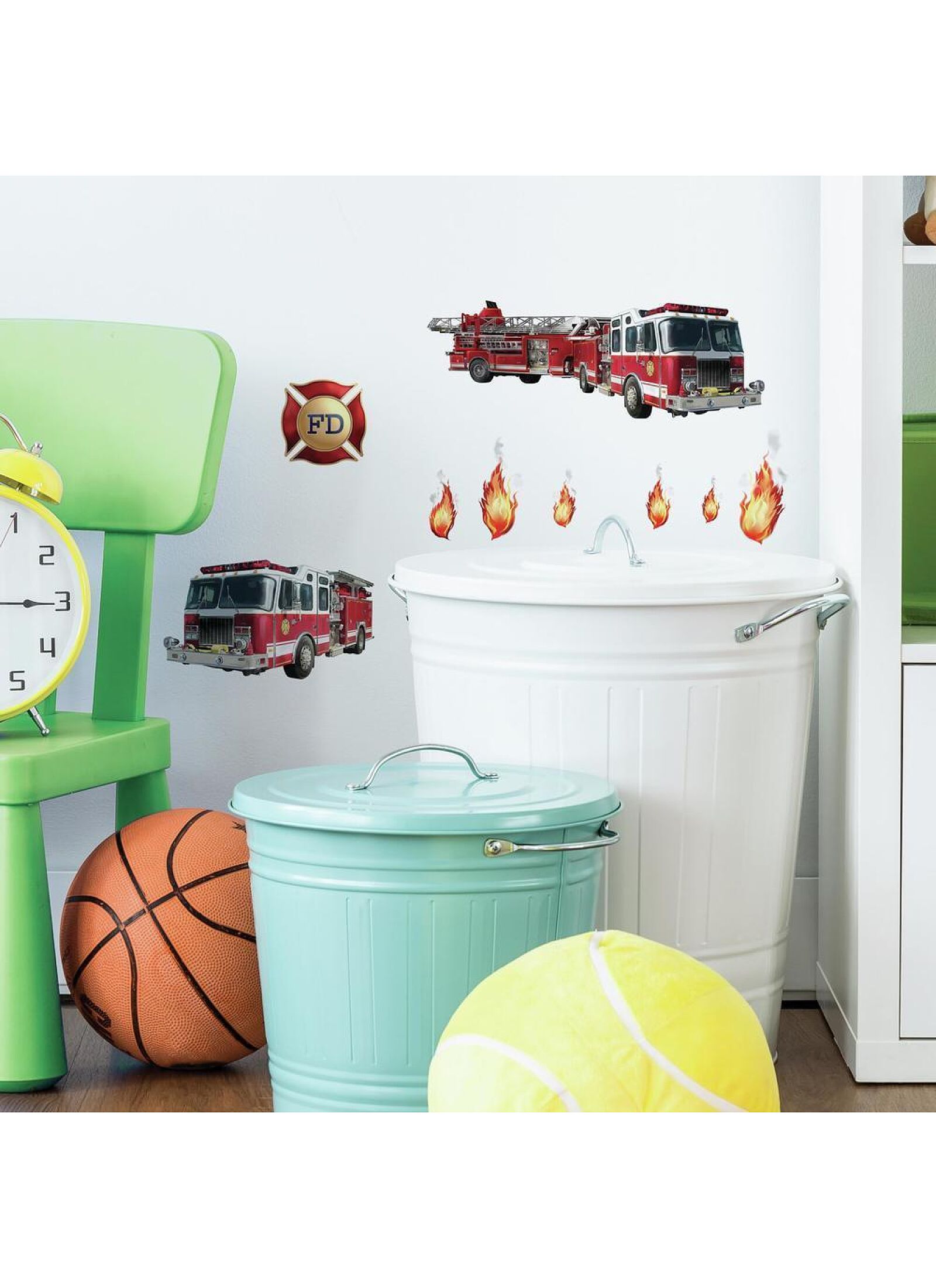 WALL STICKERS FIRE BRIGADES