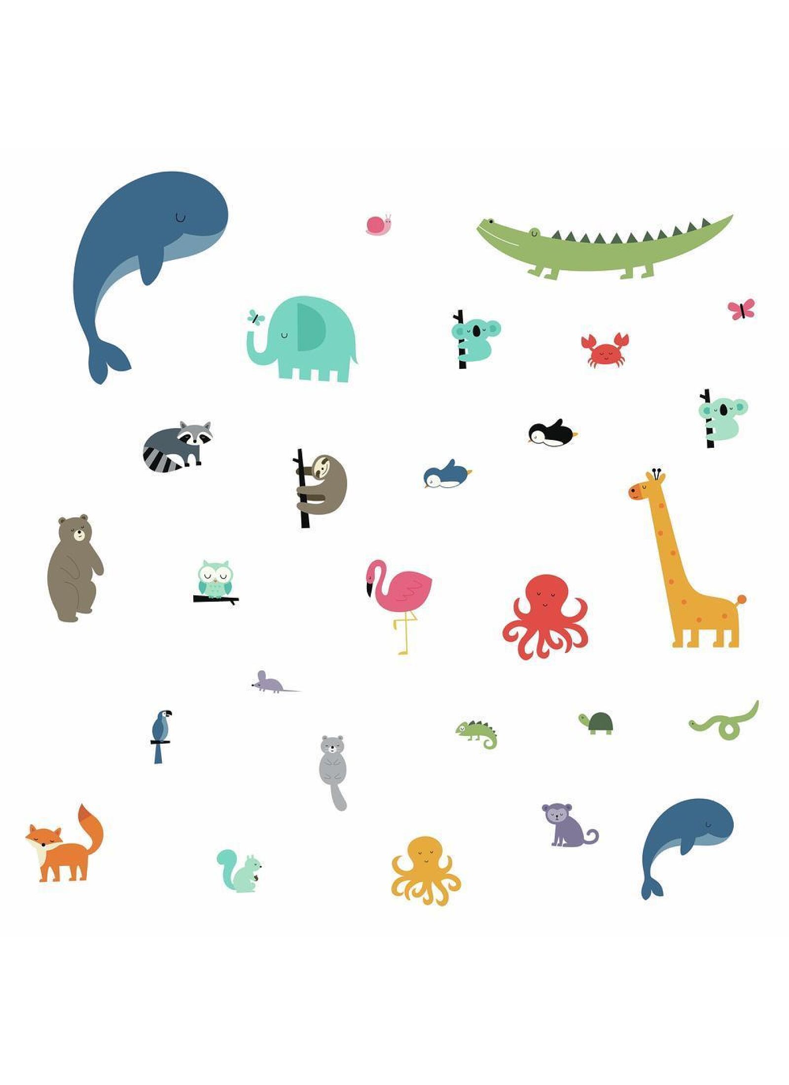 WALL STICKERS WE ARE ONE ANIMAL