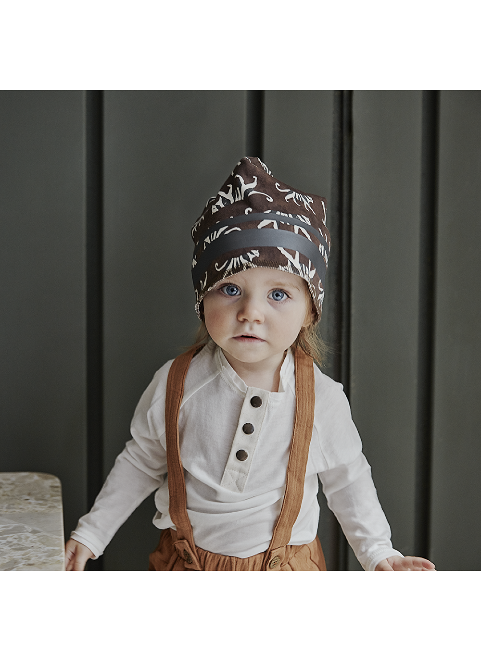 WINTER BEANIE WHITE TIGER