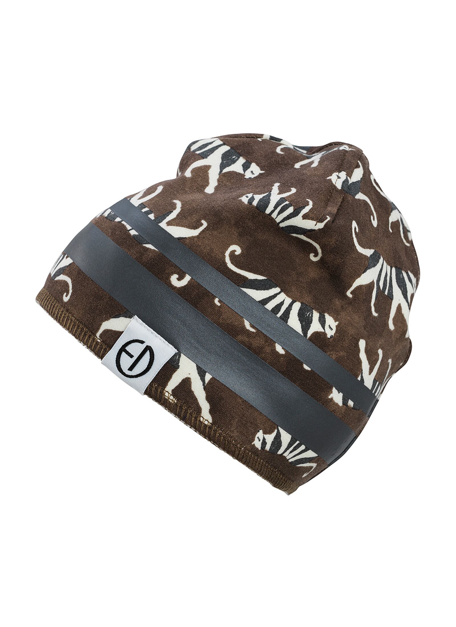 WINTER BEANIE WHITE TIGER