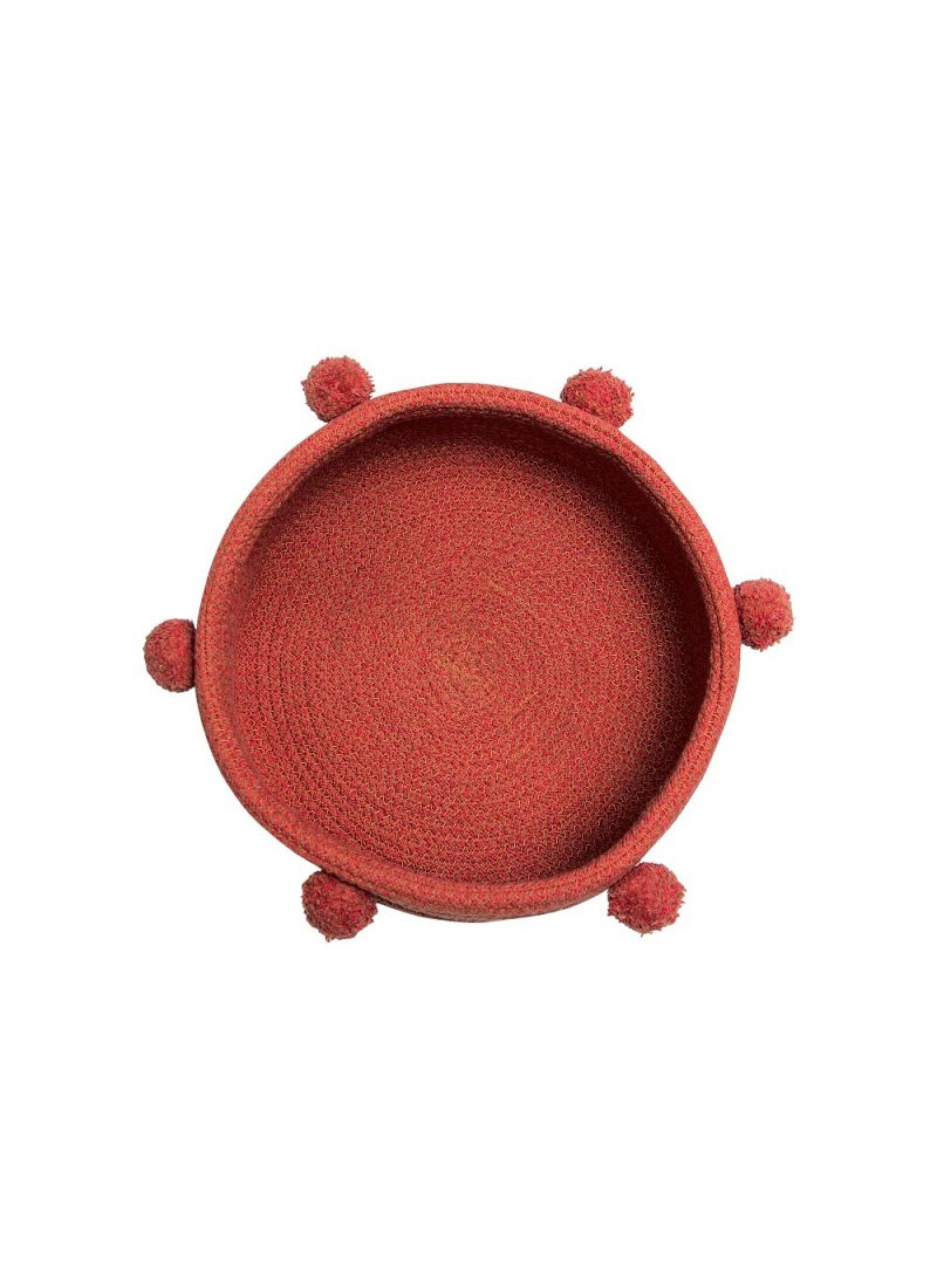 BASKET TRAY BRICK RED (30X12)