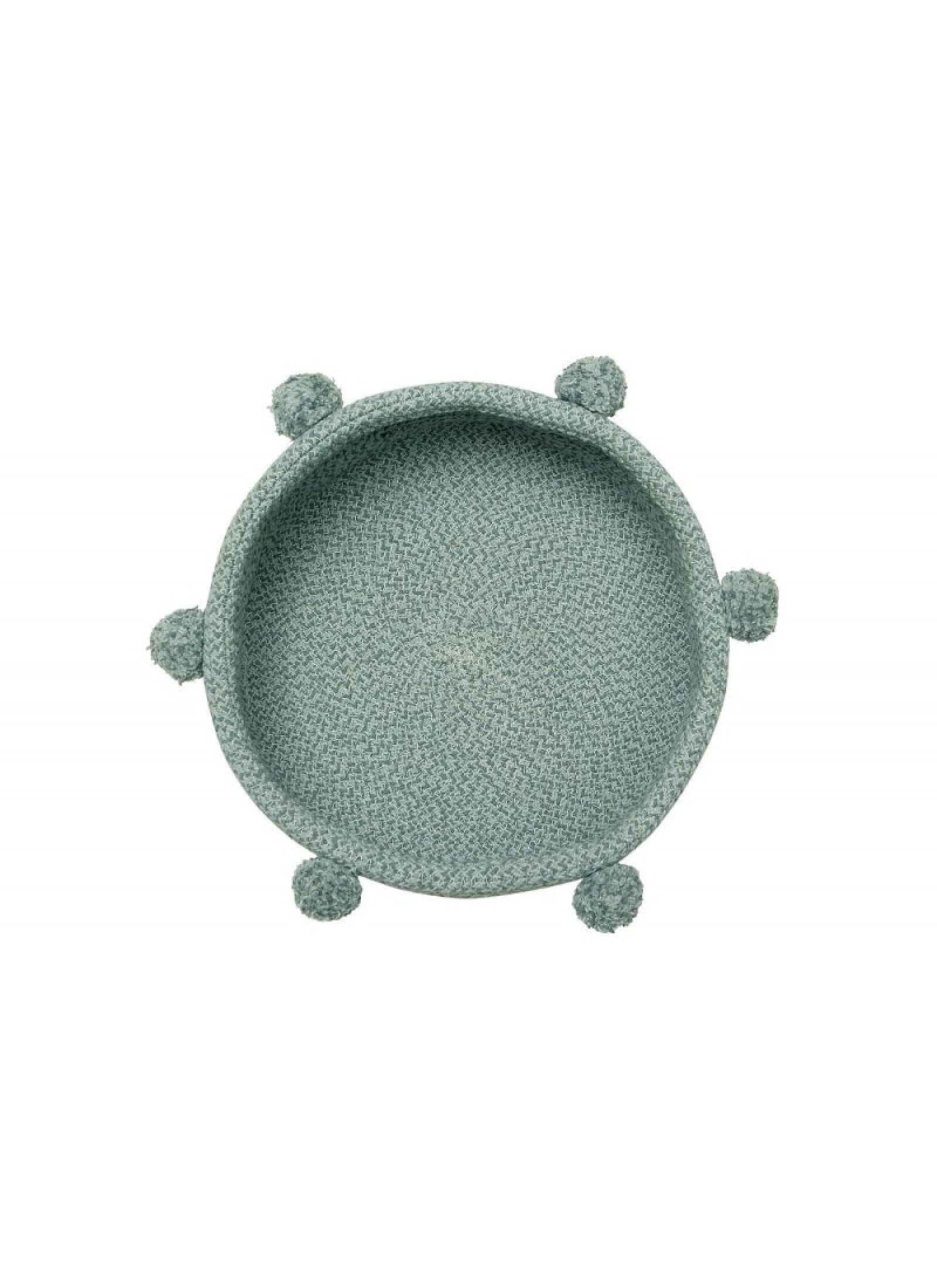 BASKET TRAY VINTAGE BLUE (30X12)