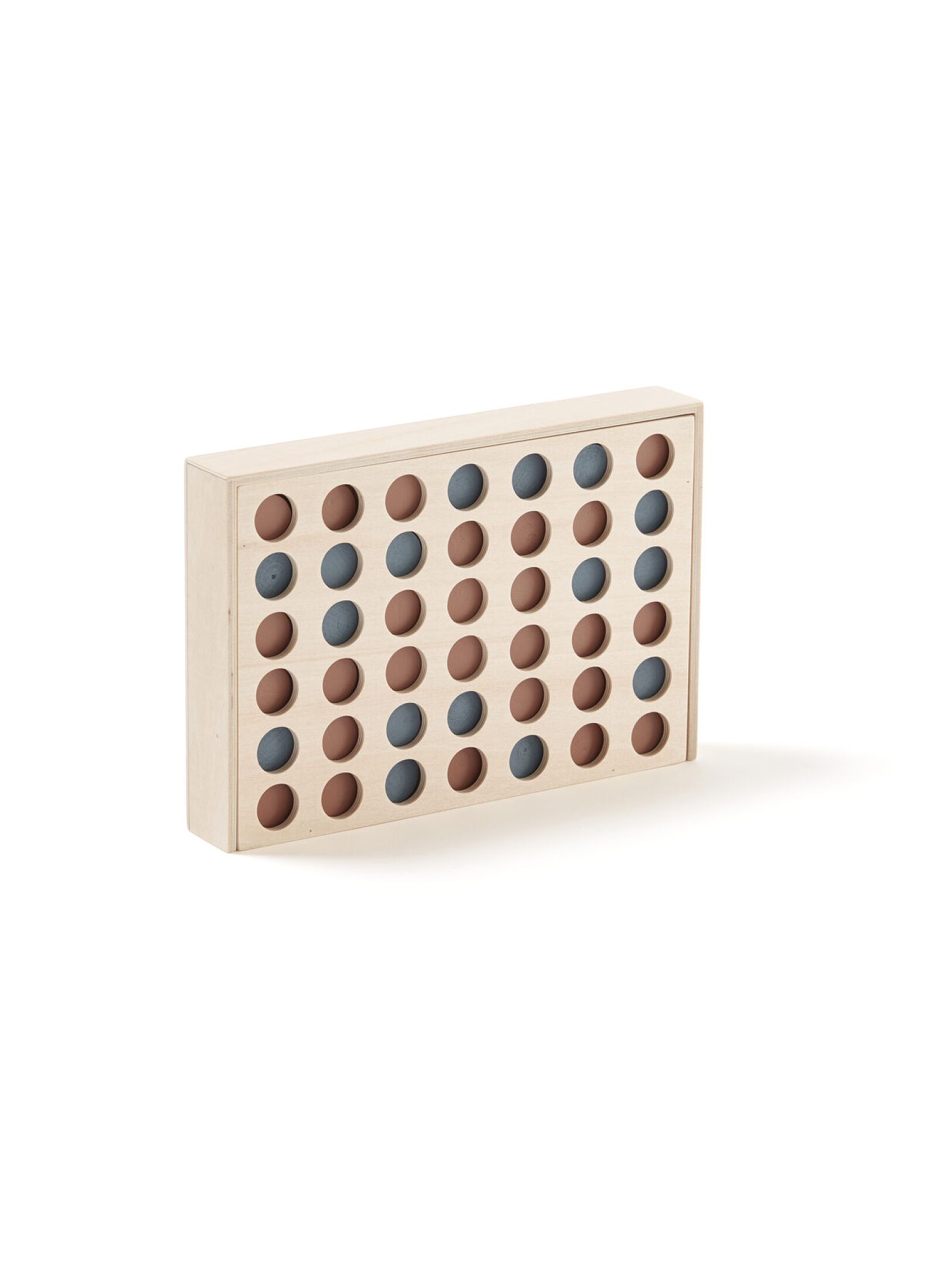 WOODEN '4 IN A ROW' GAME
