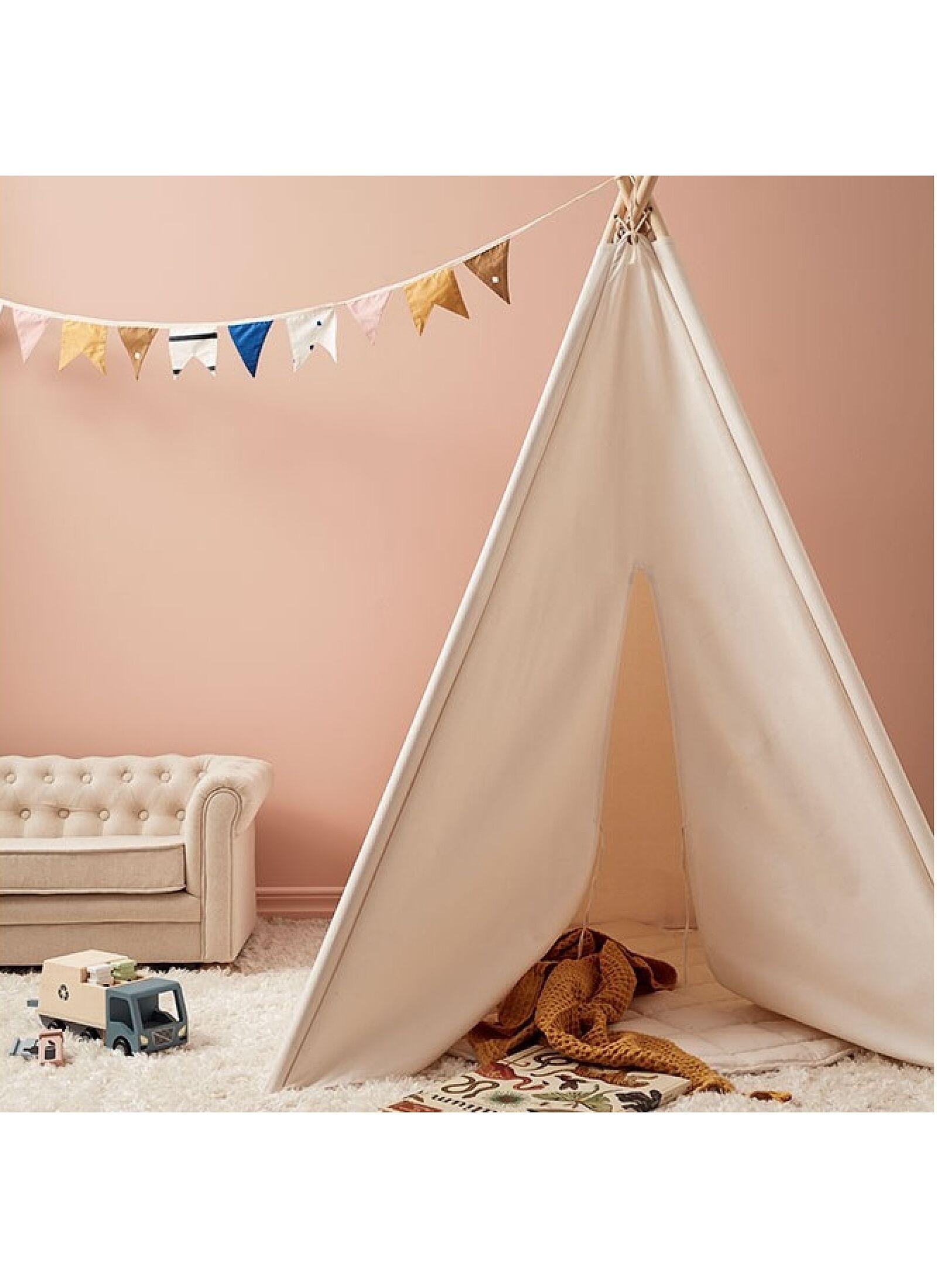 TEEPEE NATURAL WHITE