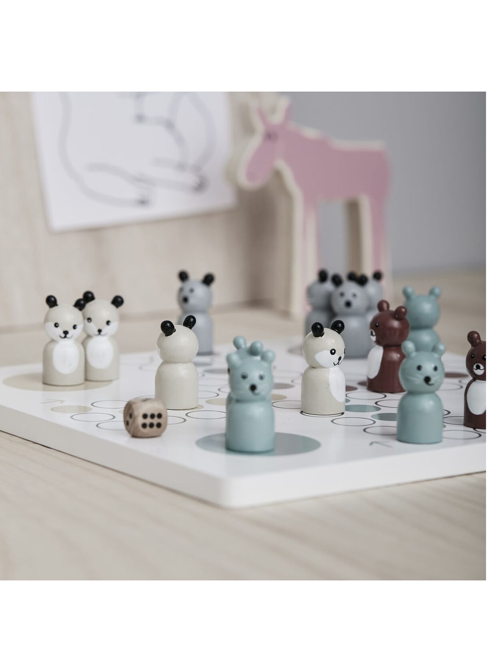 WOODEN LUDO GAME EDVIN