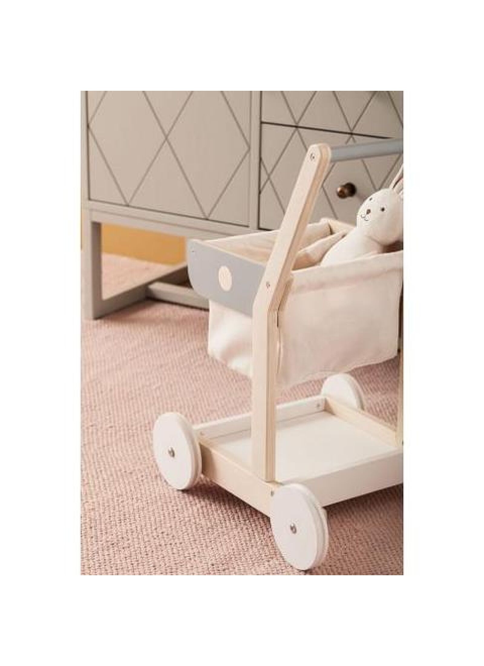 WOODEN TROLLEY