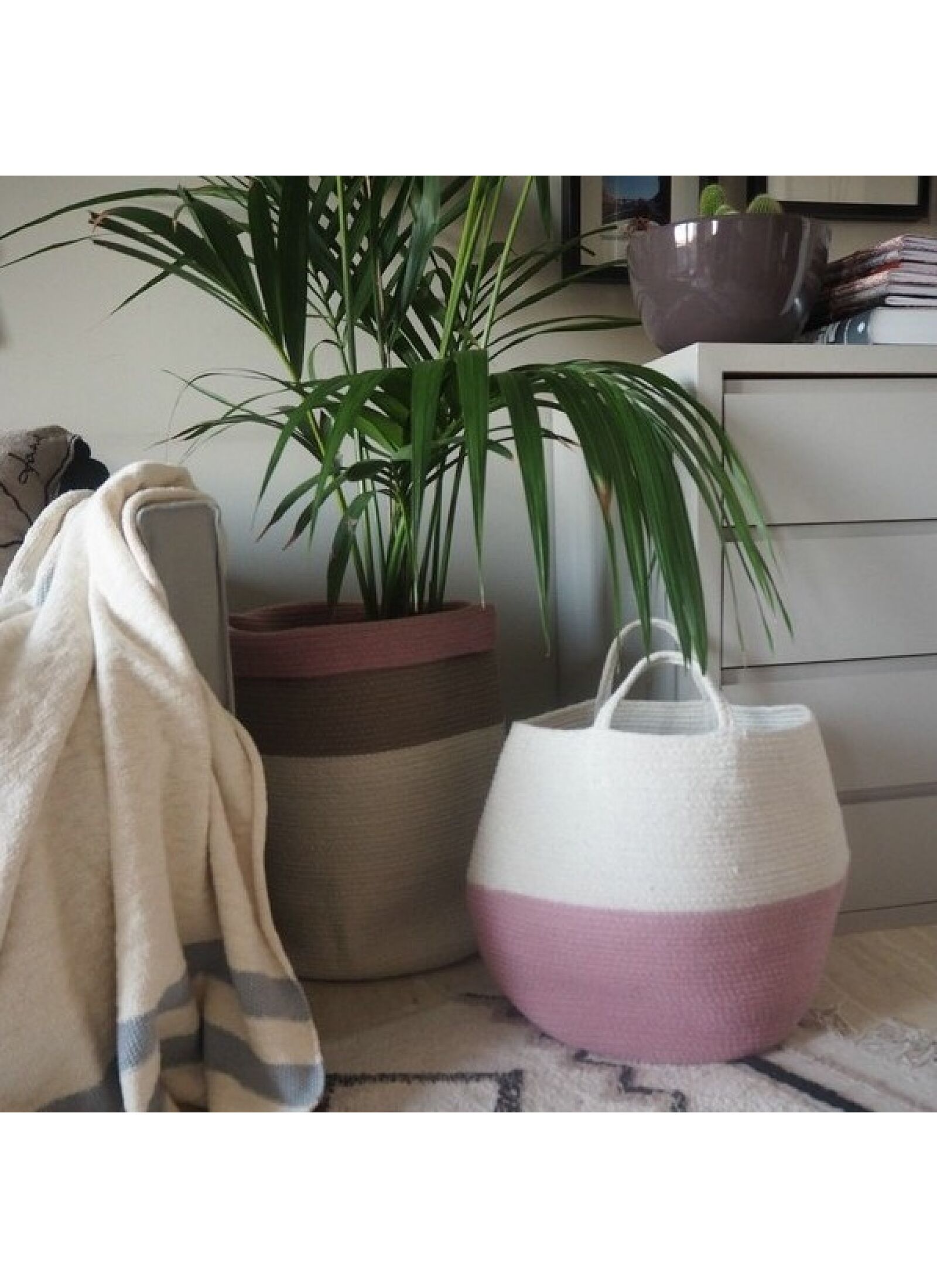 BASKET ZOCO ASHROSE-NATURAL (30X35)