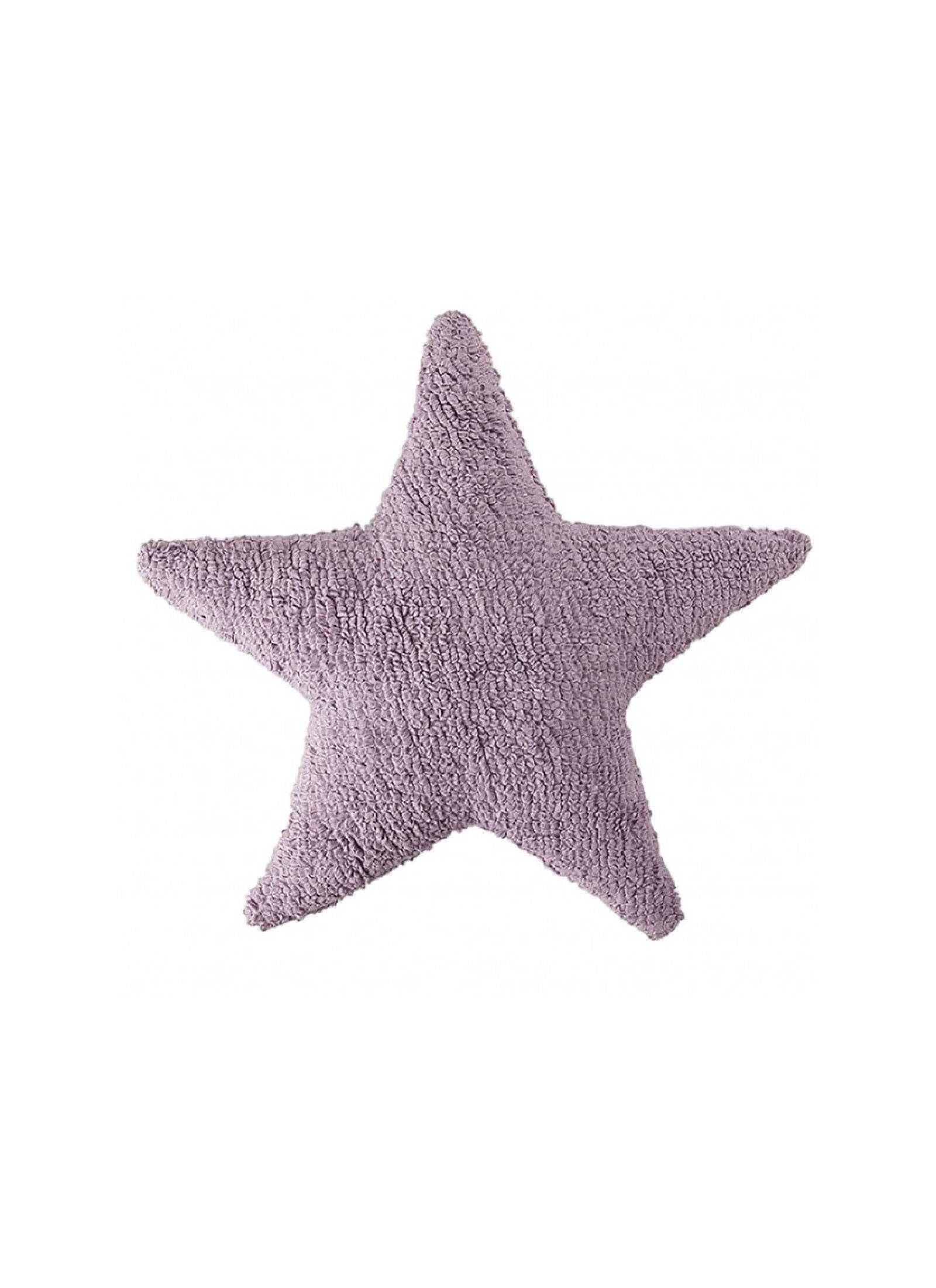 CUSHION STAR MAUVE
