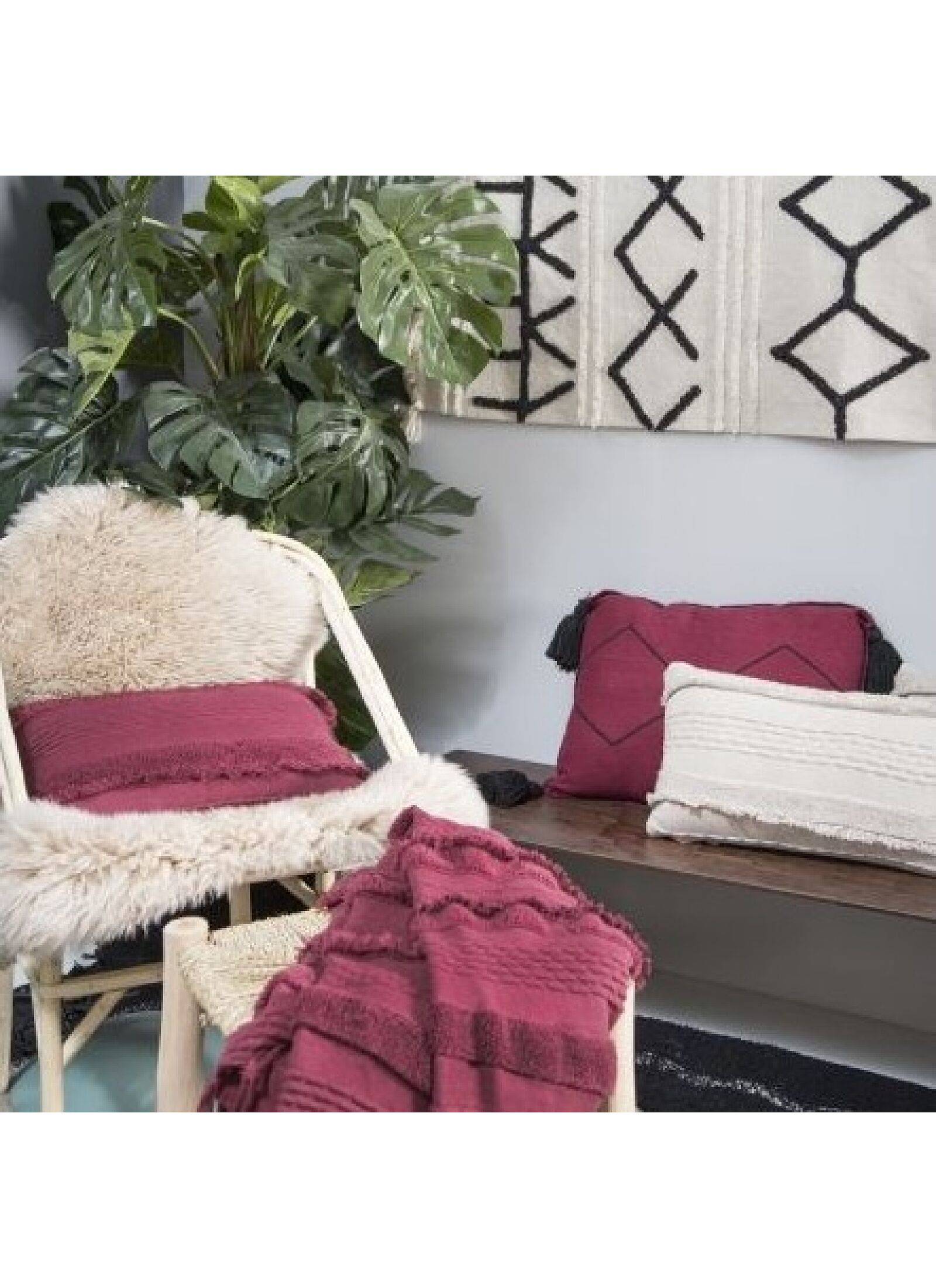 CUSHION AIR SAVANNAH RED (30X50)