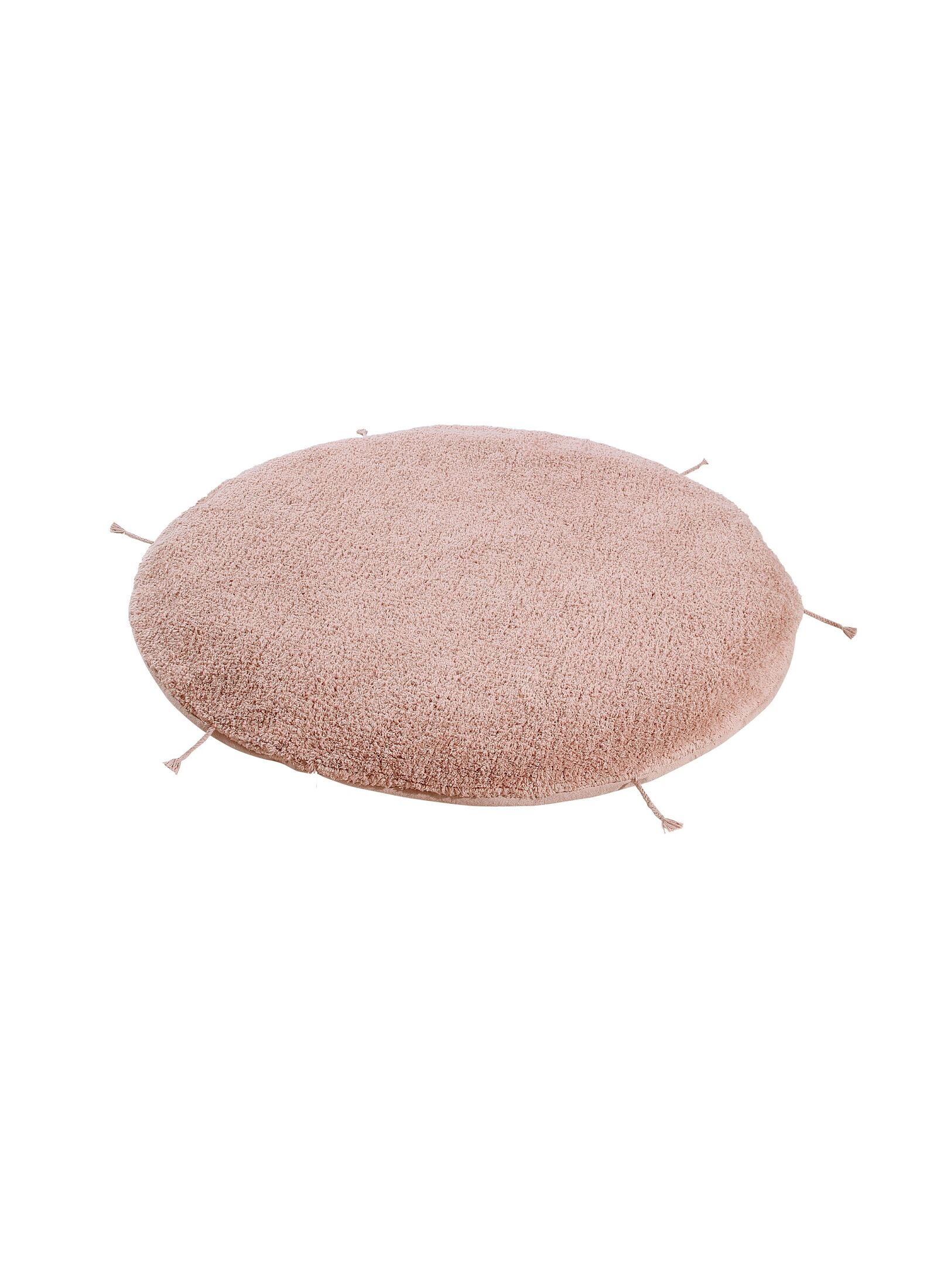 POUF-RUG LOU VINTAGE NUDE (120CM)