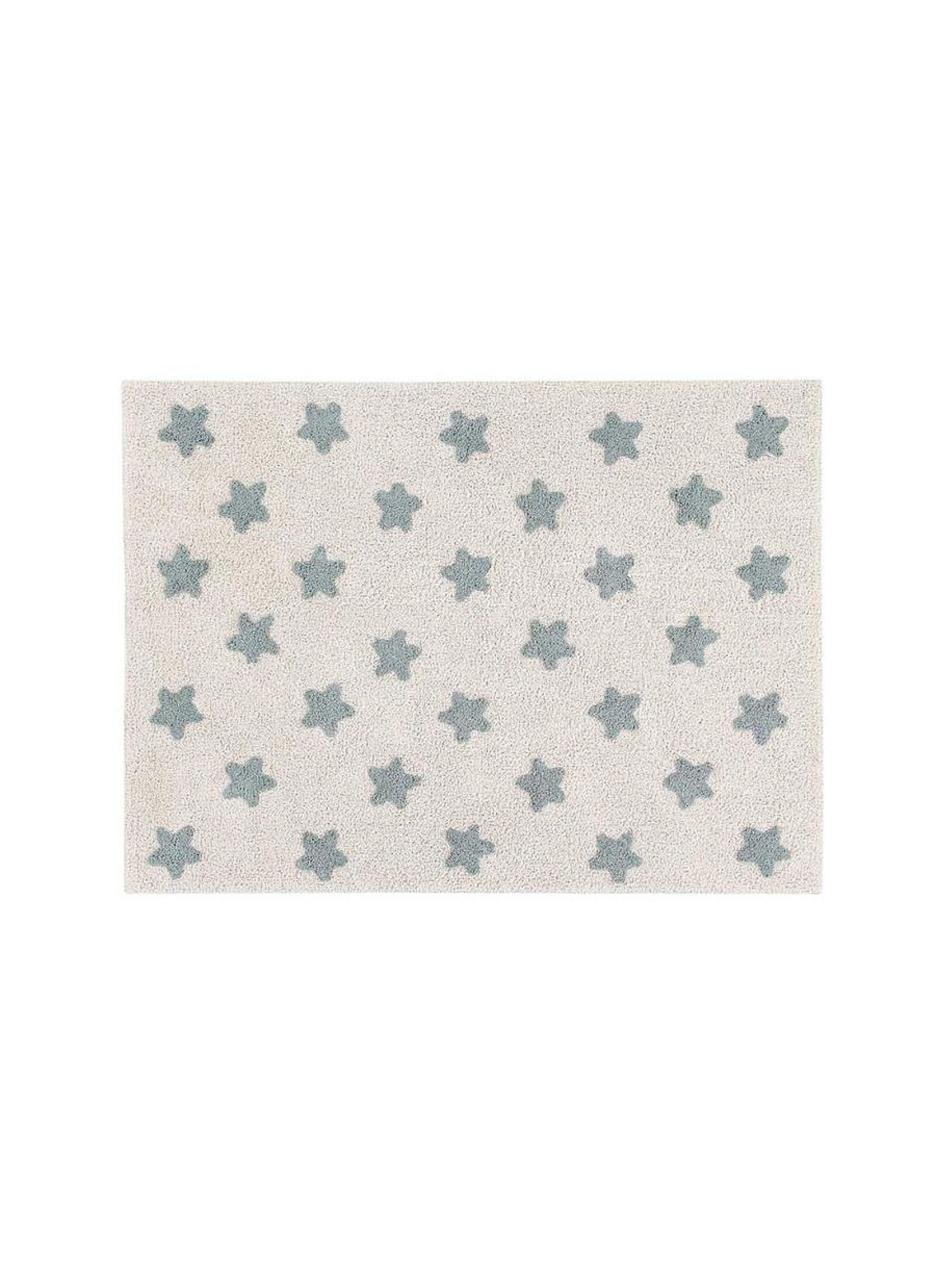 RUG STARS NATURAL VINTAGE BLUE (120X160)
