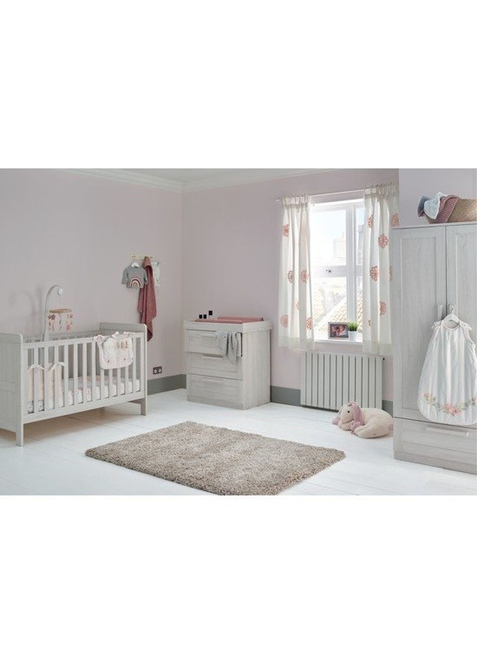 CRIB ATLAS NIMBUS WHITE