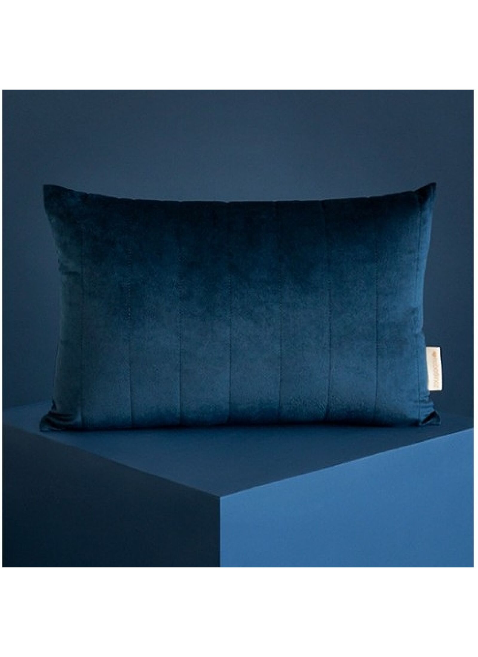 CUSHION AKAMBA VELVET NIGHT BLUE