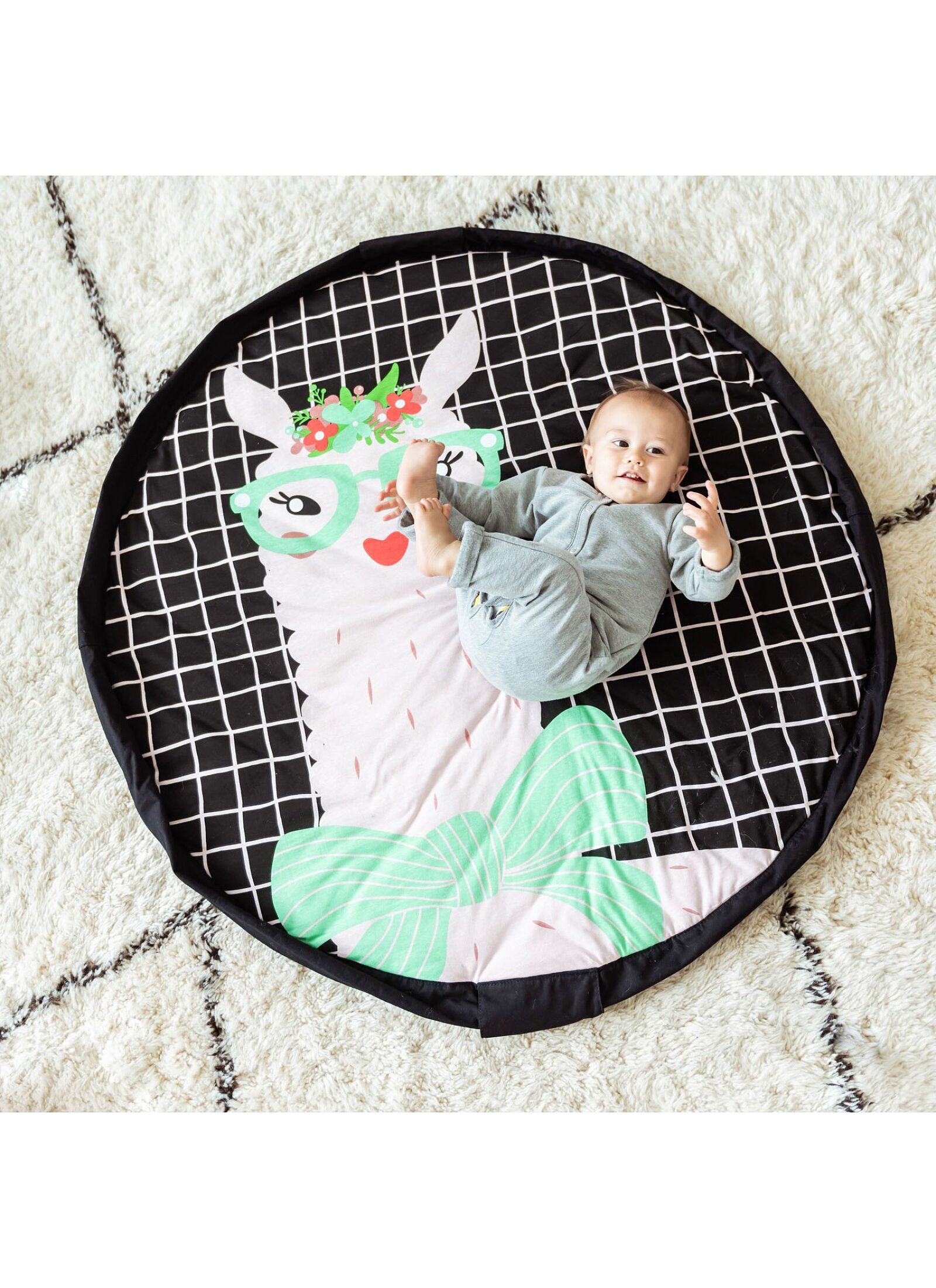 PLAY MAT-STORAGE LAMA