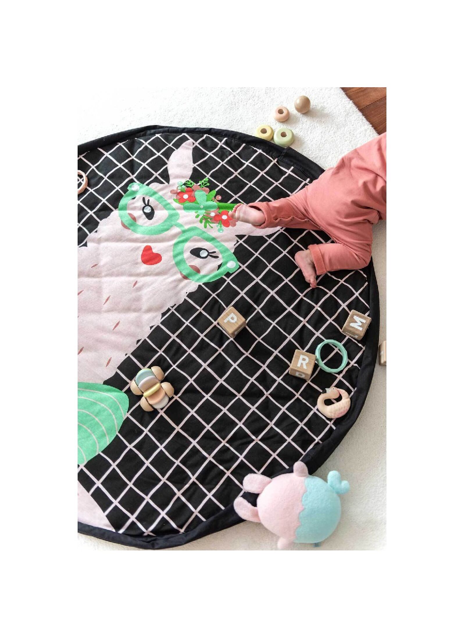 PLAY MAT-STORAGE LAMA