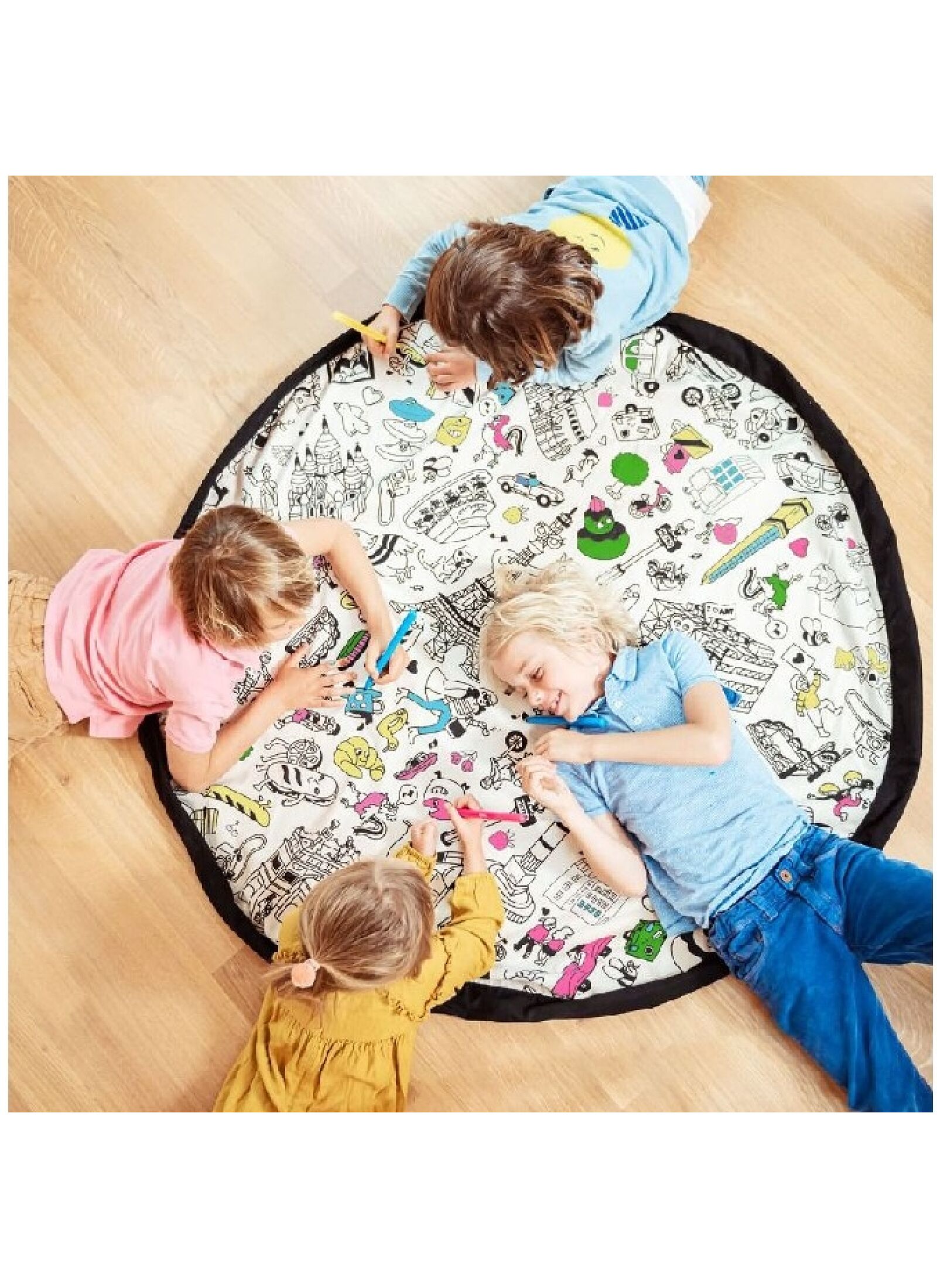 PLAY MAT-STORAGE BAG COLOR MY BAG PARIS