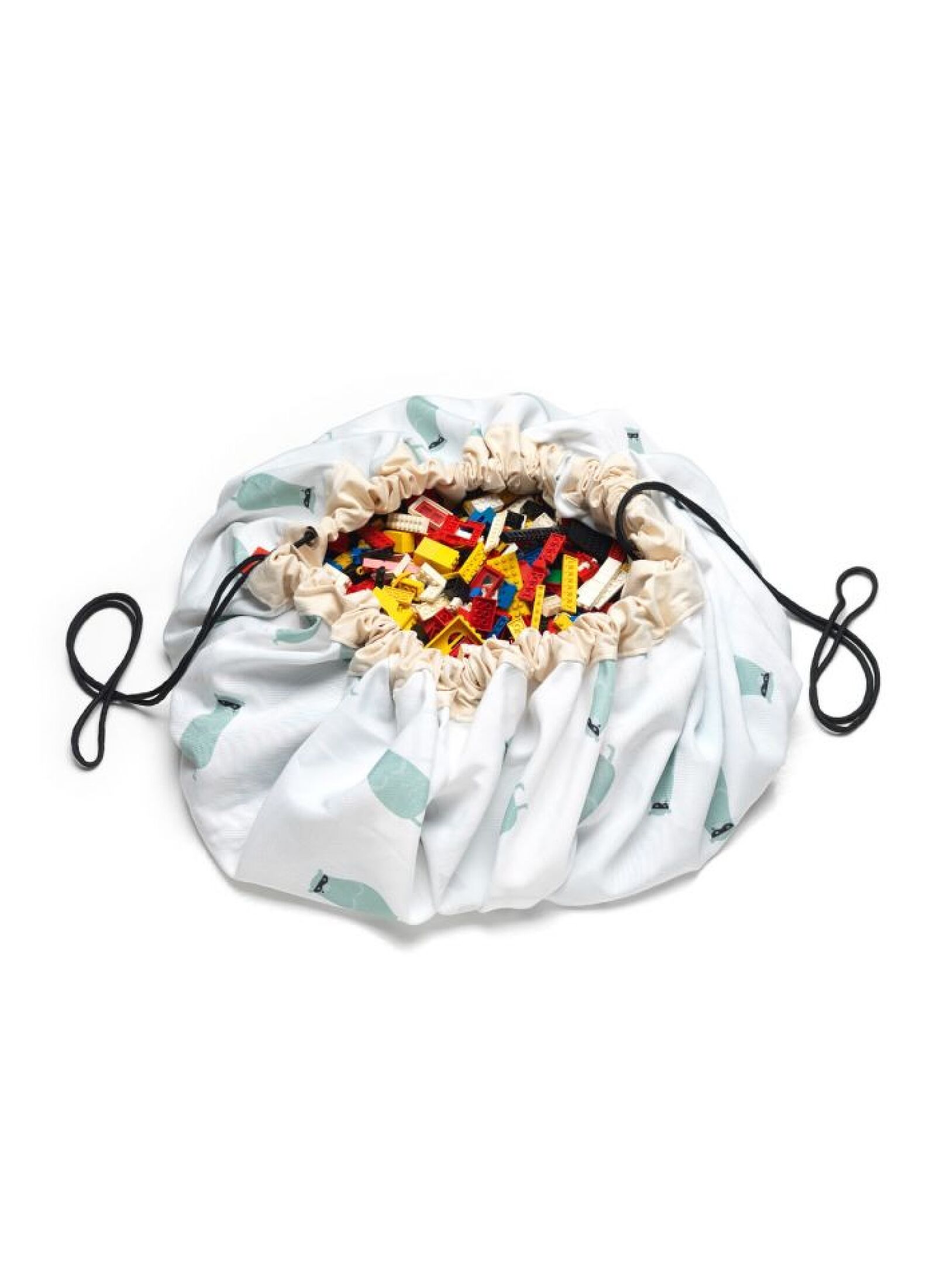 PLAY MAT-STORAGE BAG TRAINMAP-BEARS