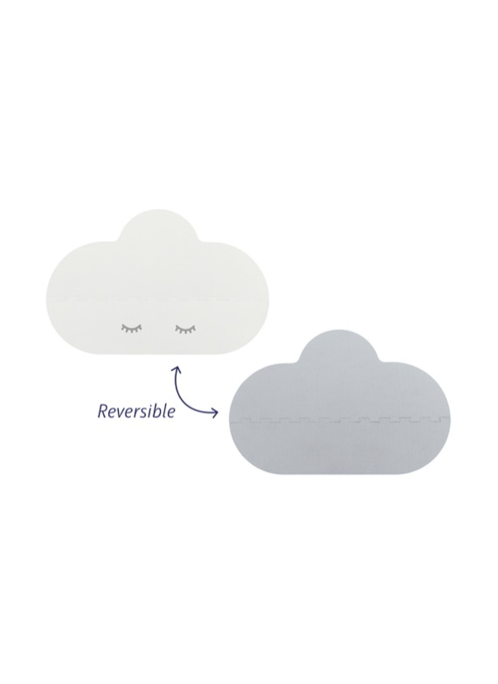 PLAY MAT LARGE CLOUD GREY
