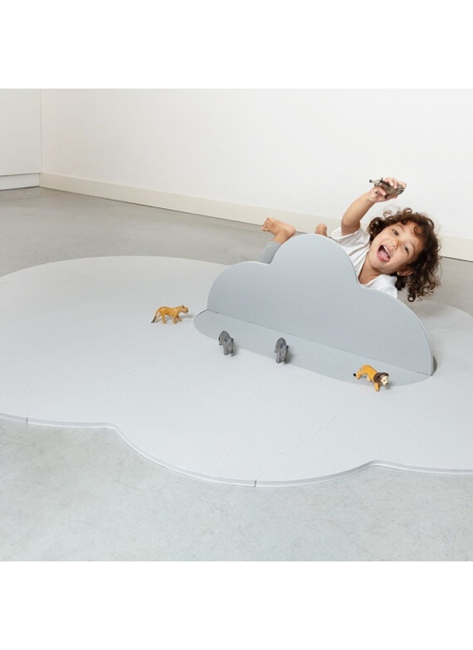 PLAY MAT LARGE CLOUD GREY