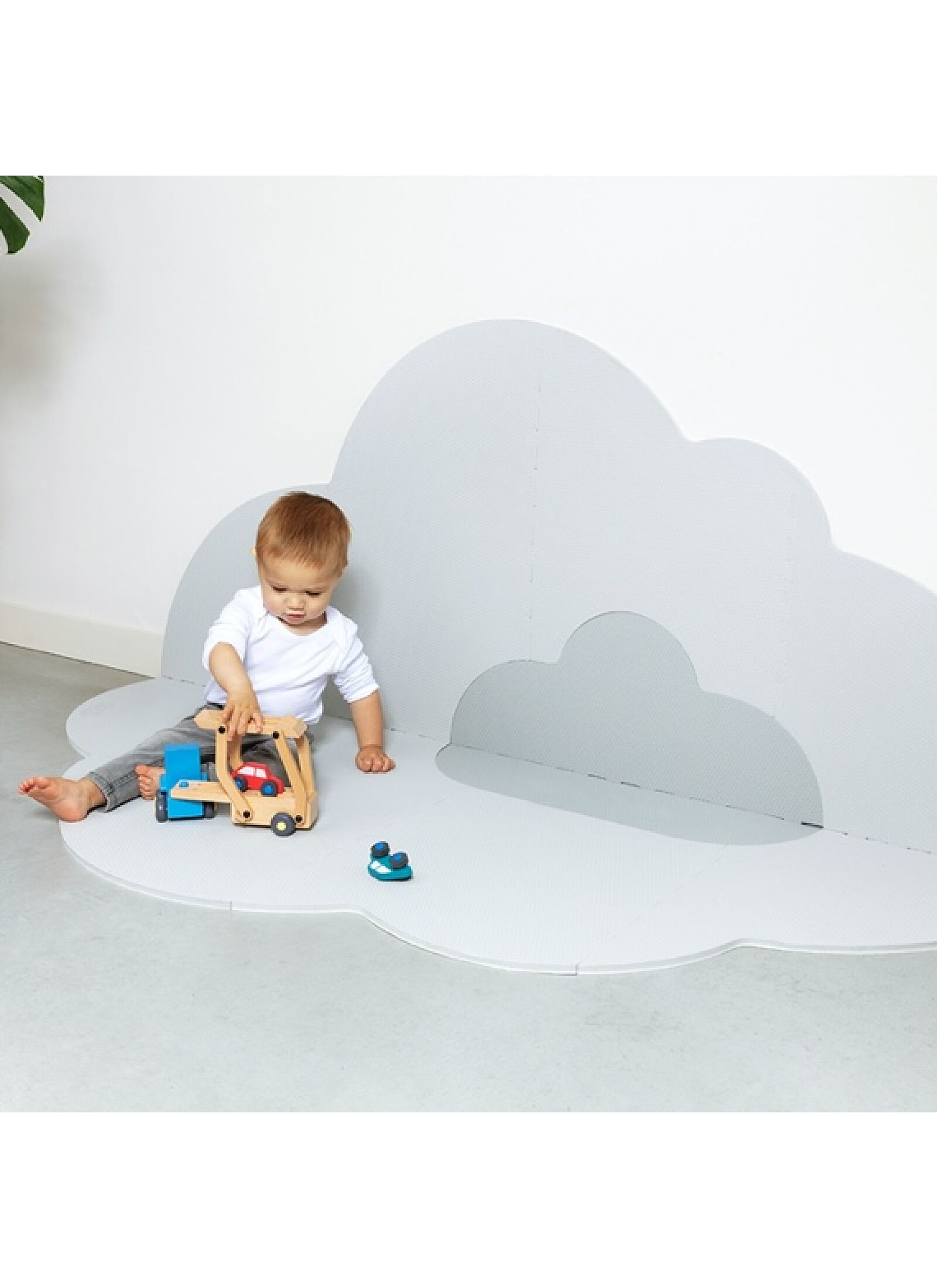 PLAY MAT LARGE CLOUD GREY