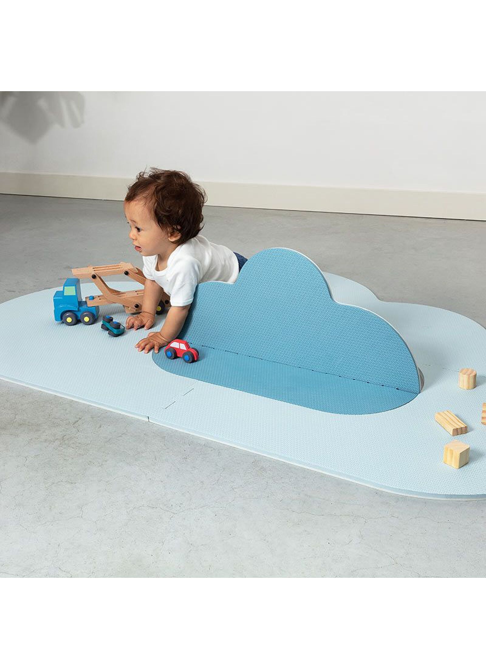 PLAY MAT SMALL CLOUD BLUE