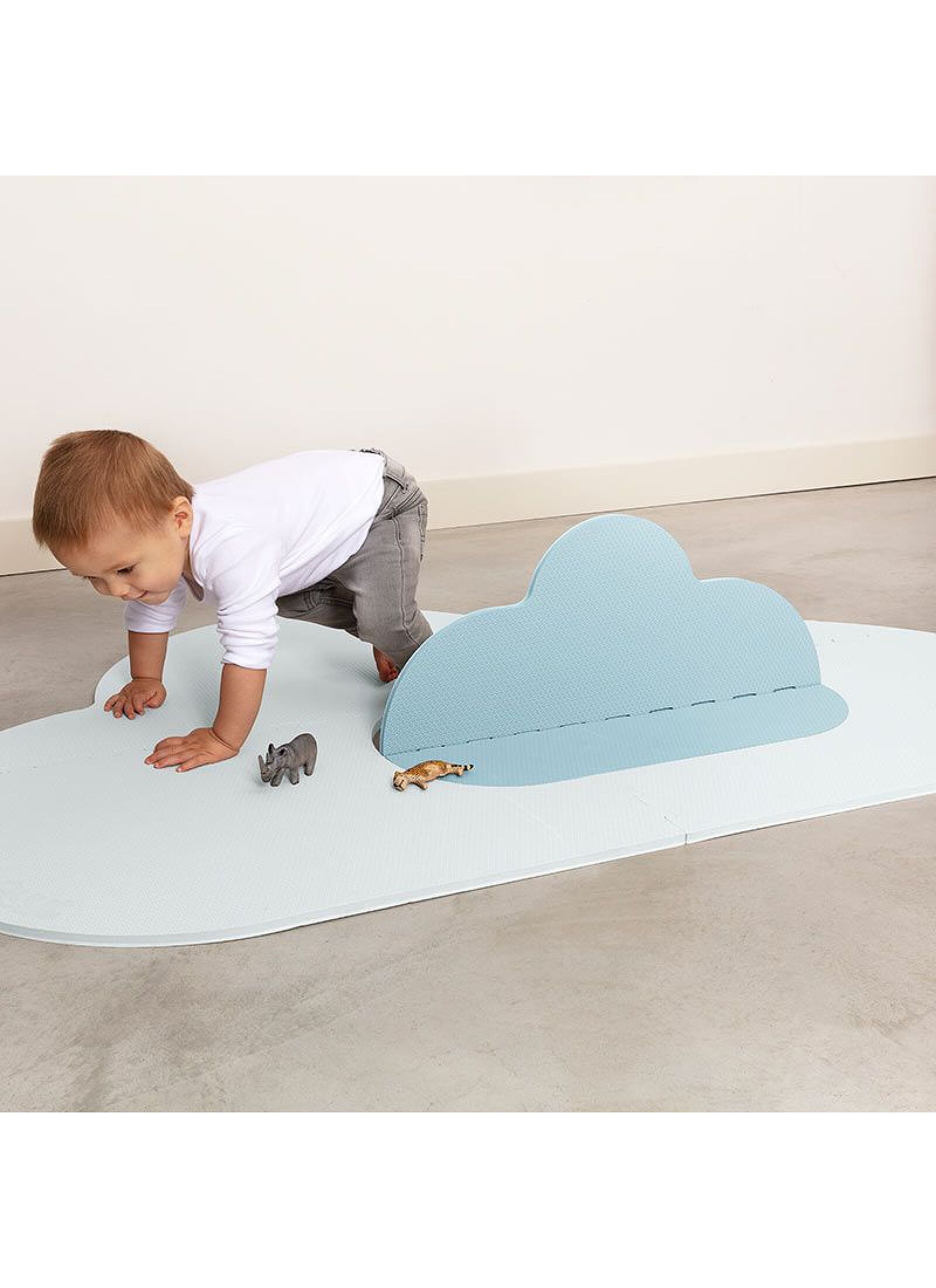 PLAY MAT SMALL CLOUD BLUE
