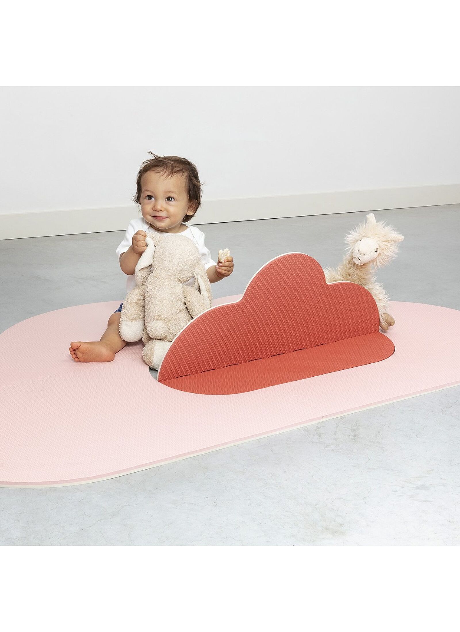 PLAY MAT SMALL CLOUD PINK