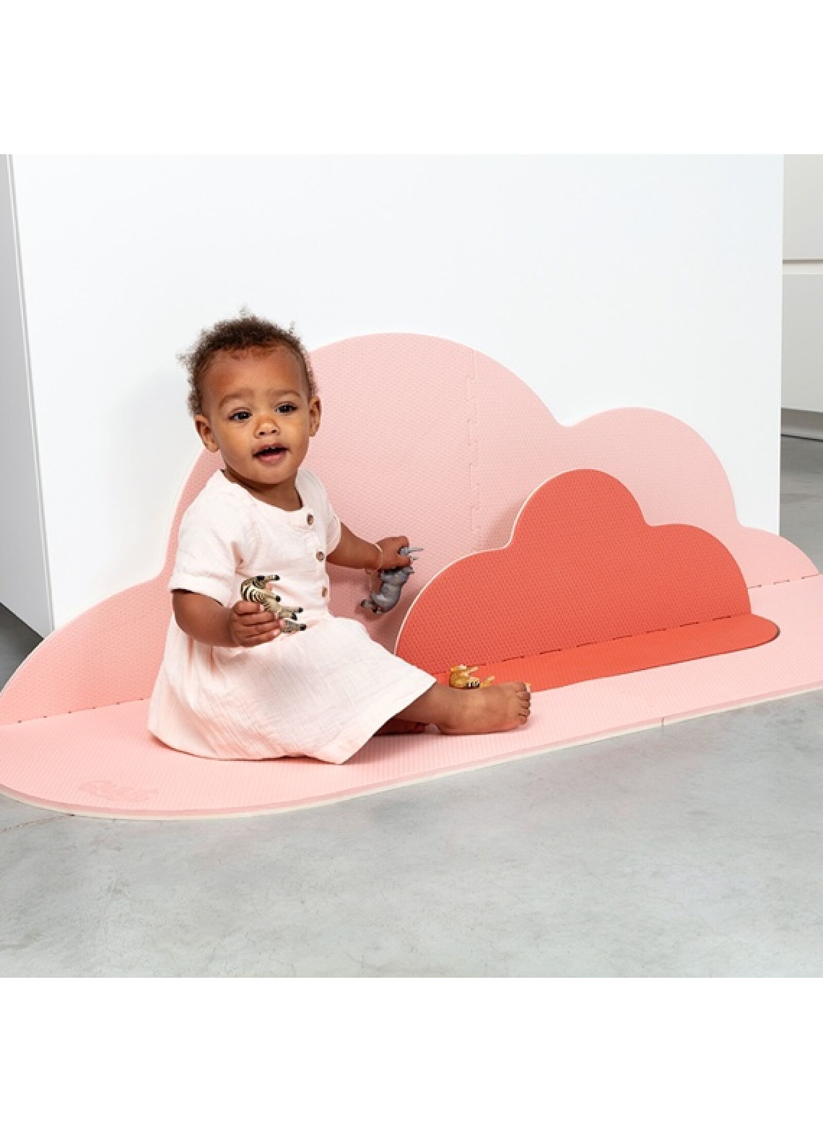 PLAY MAT SMALL CLOUD PINK
