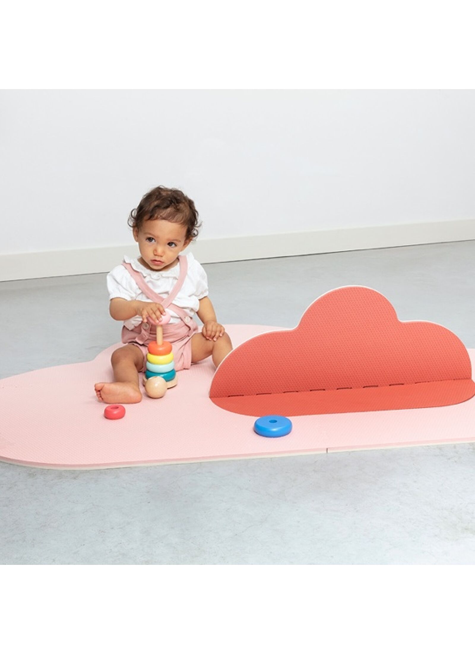 PLAY MAT SMALL CLOUD PINK
