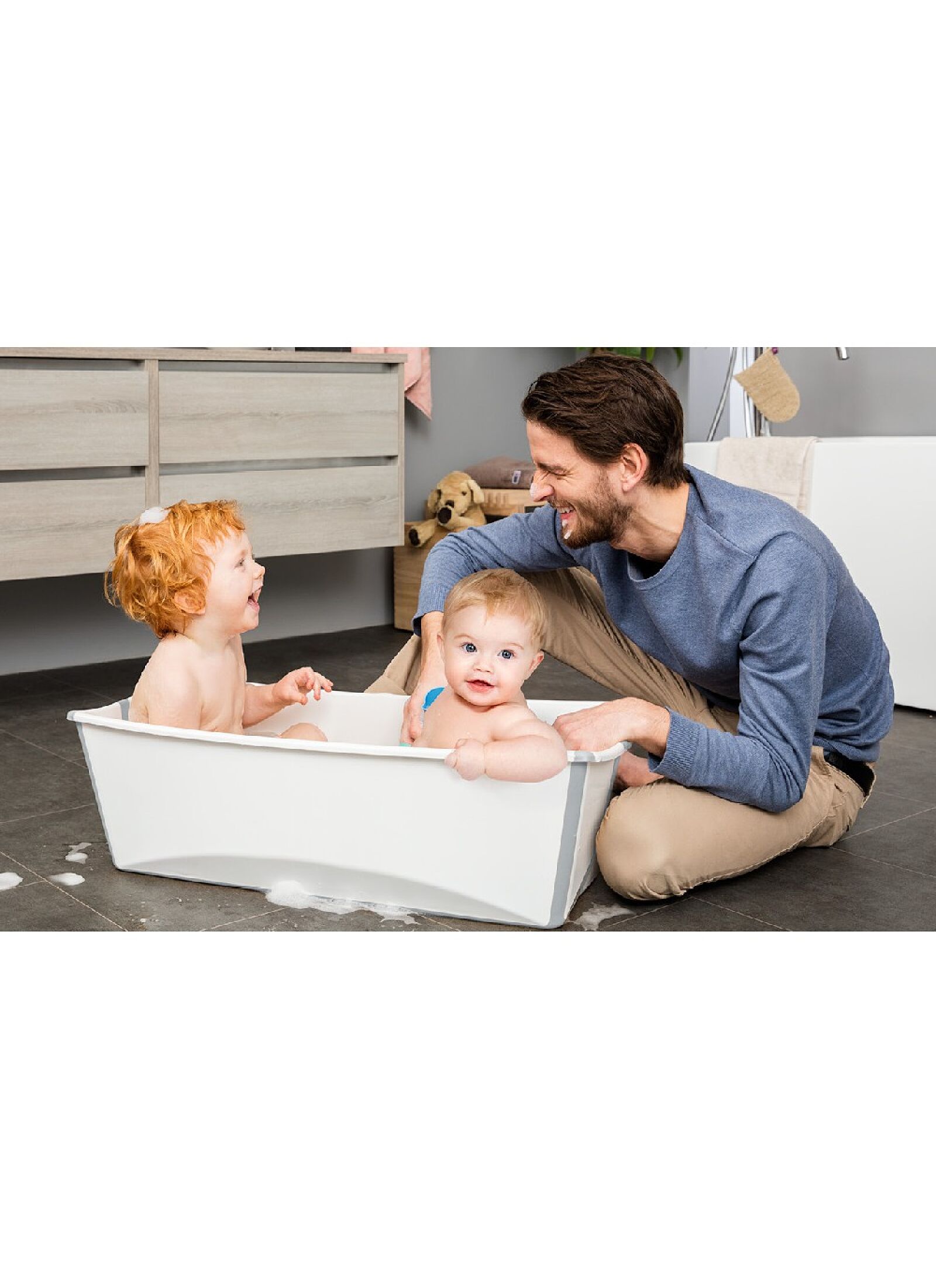 FLEXI BATH BUNDLE WHITE
