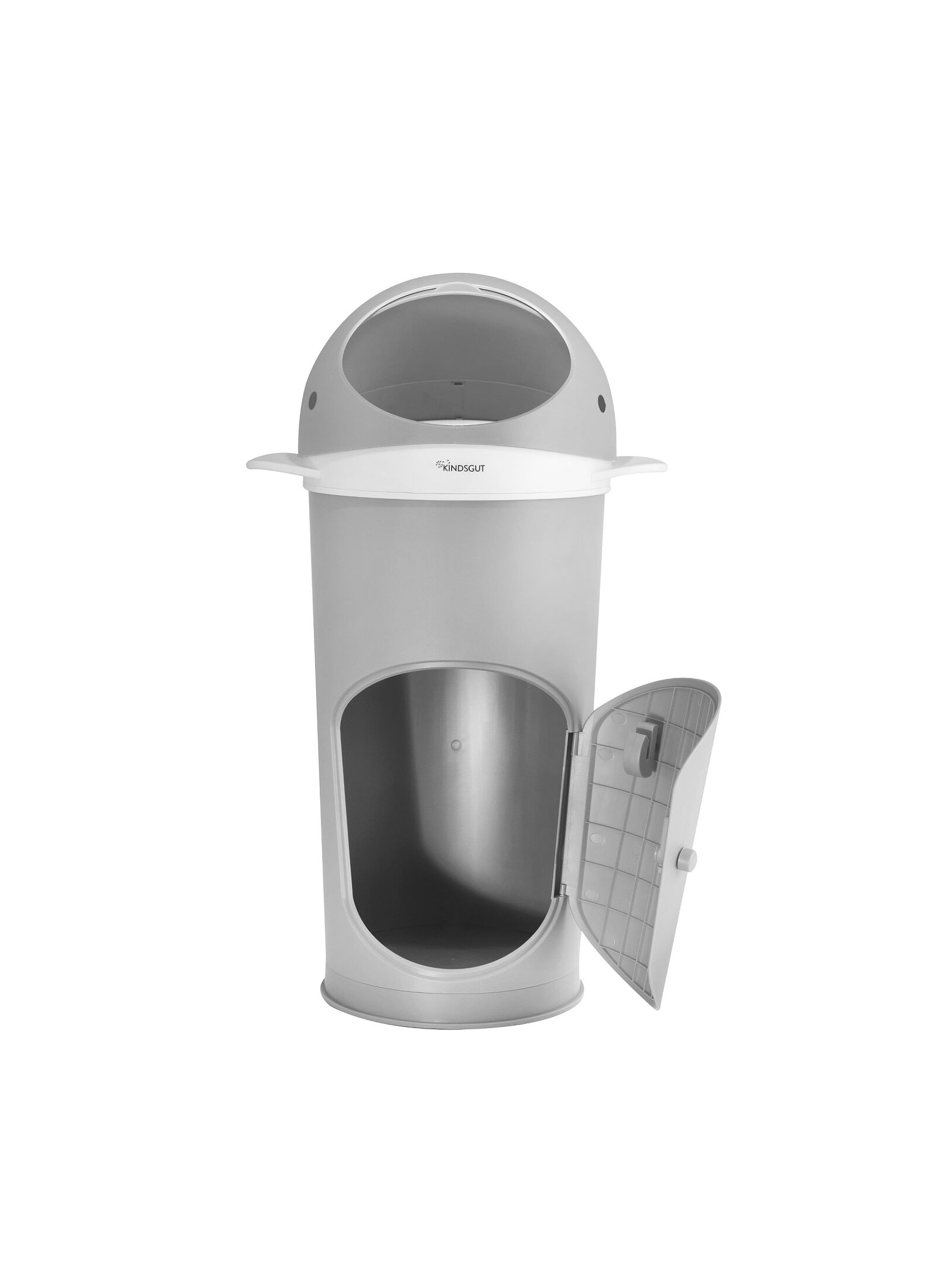 DIAPER DISPOSAL BIN WHALE GREY
