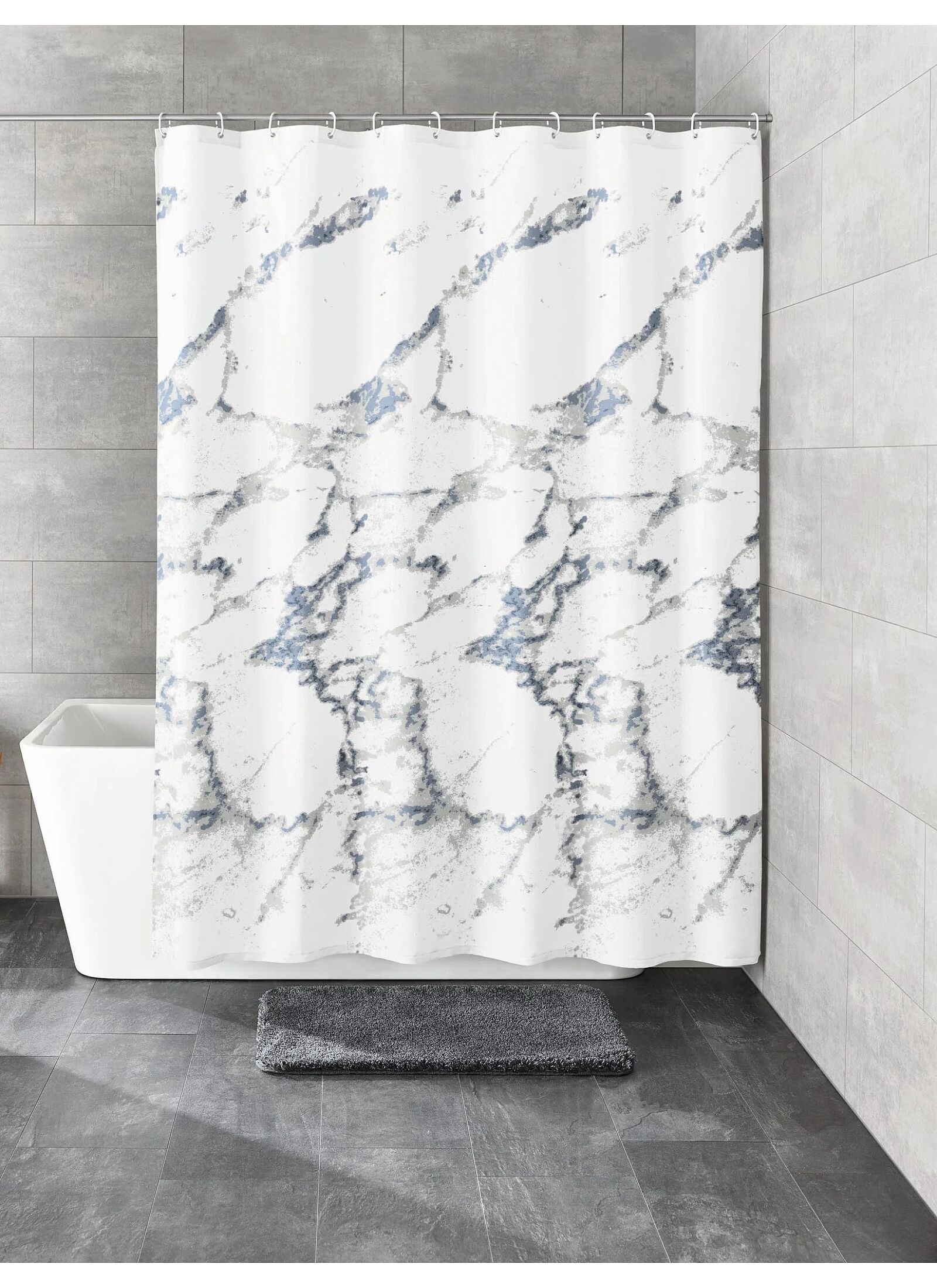 SHOWER CURTAIN (180X200) MARBLE