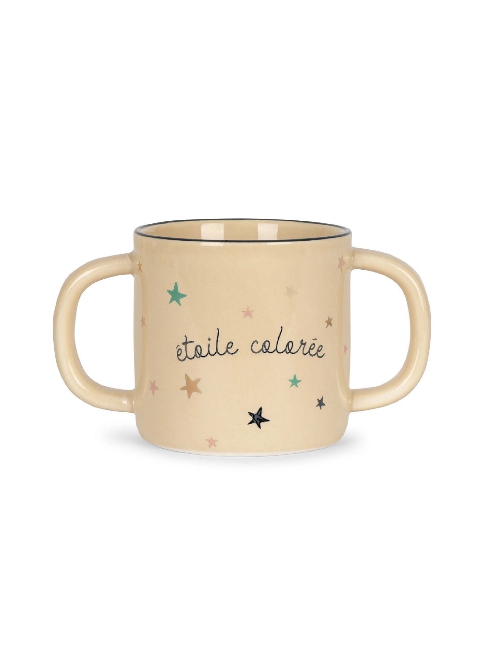 CERAMIC BOWL &AMP; CUP ETOILE COLOREE