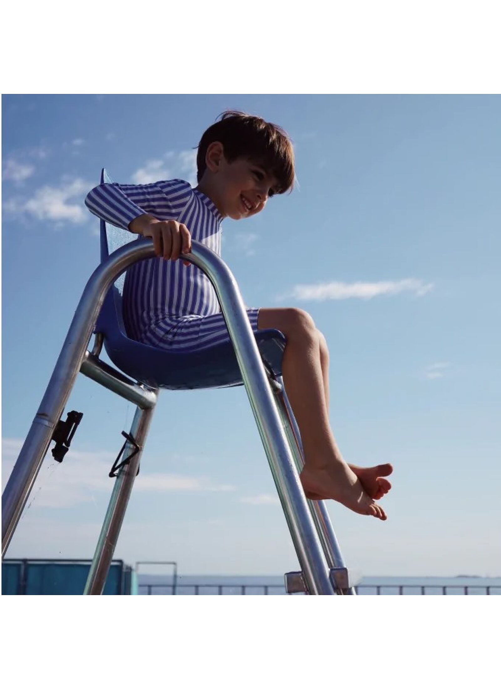 SWIMSUIT MARINIERE STRIPE