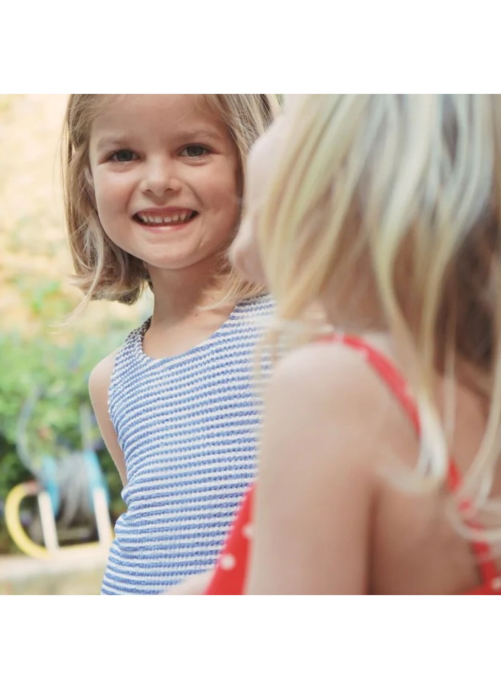 SWIMSUIT FINE STRIPE