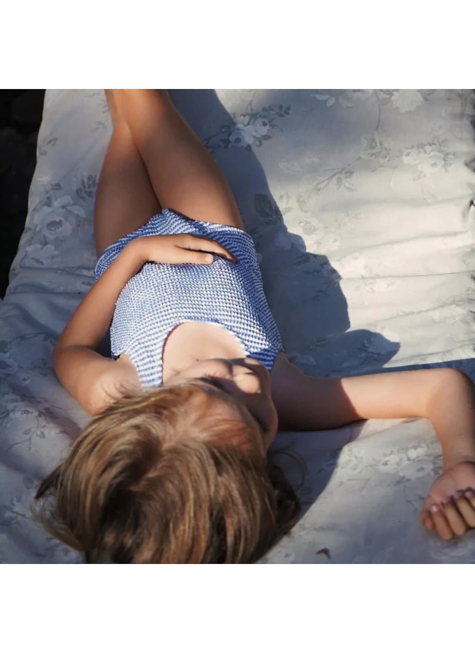 SWIMSUIT FINE STRIPE