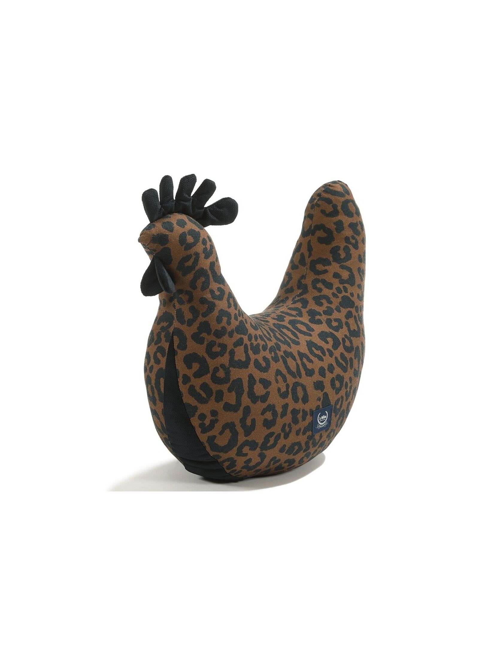 KURA VELVET LEOPARD CHOCO