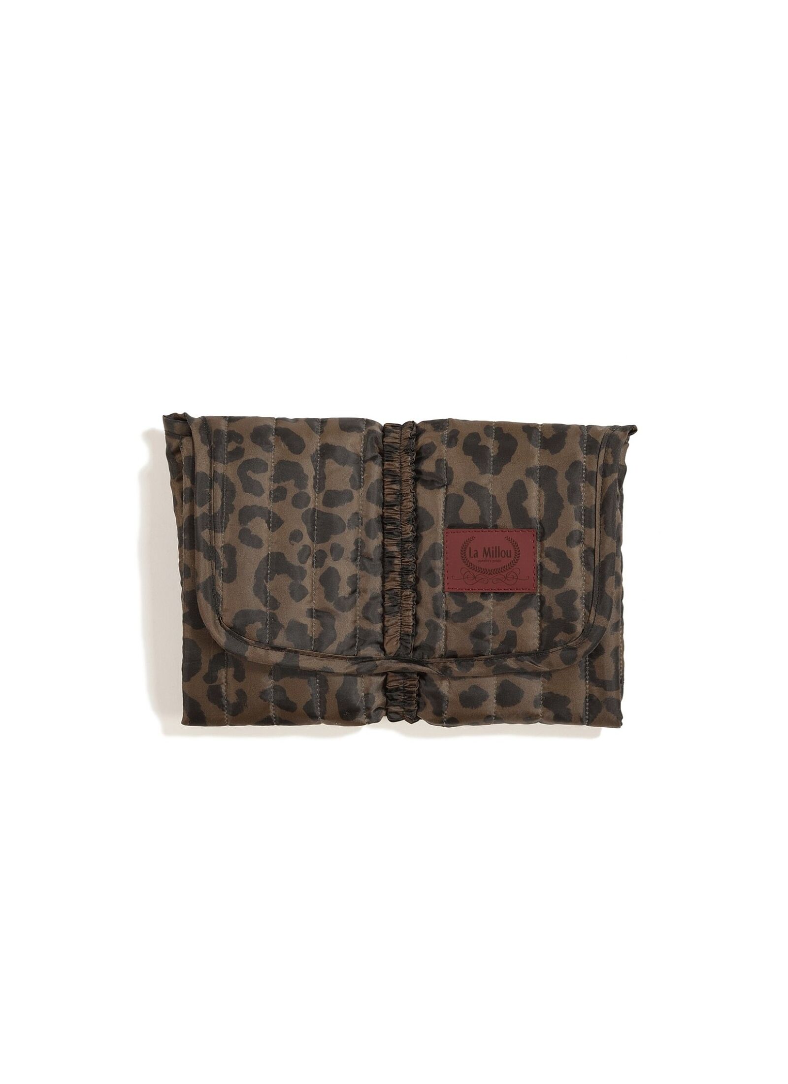 CHANGING PAD MOLLET LEOPARD CHOCO