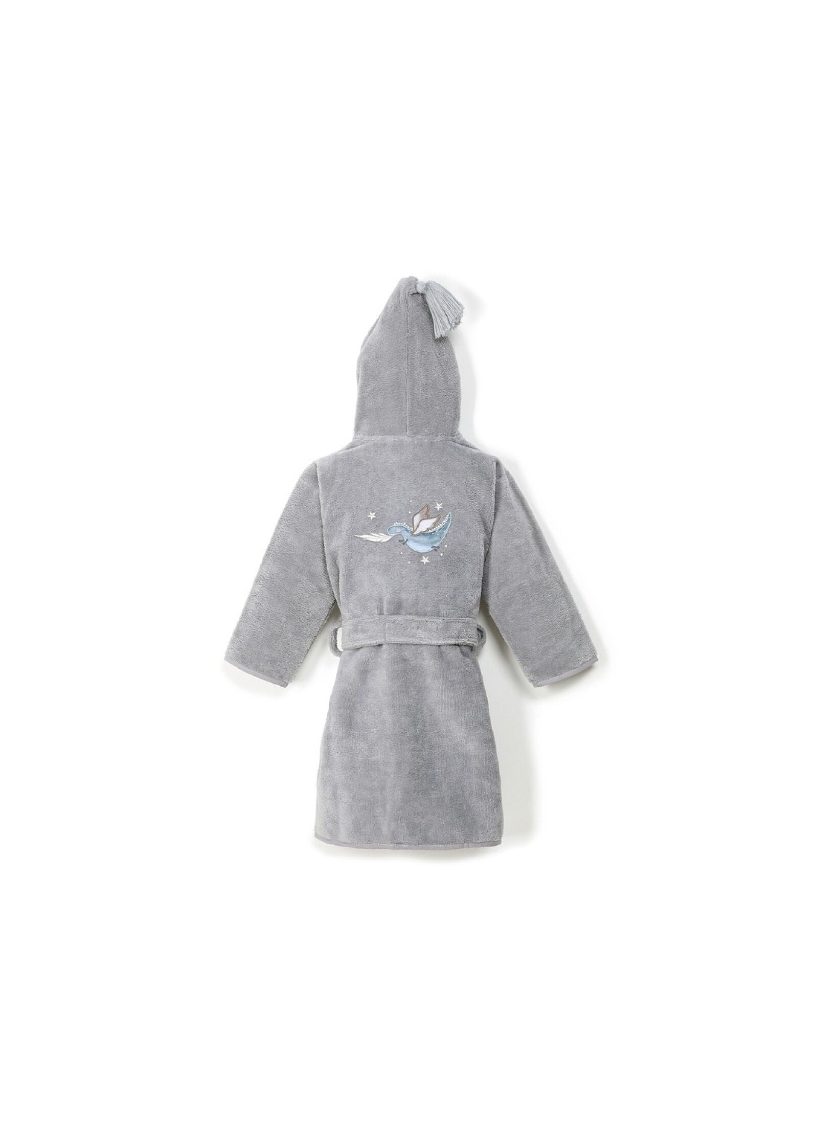 BABY BATHROBE MEDIUM (2-5Y) LORD DRAGON GREY